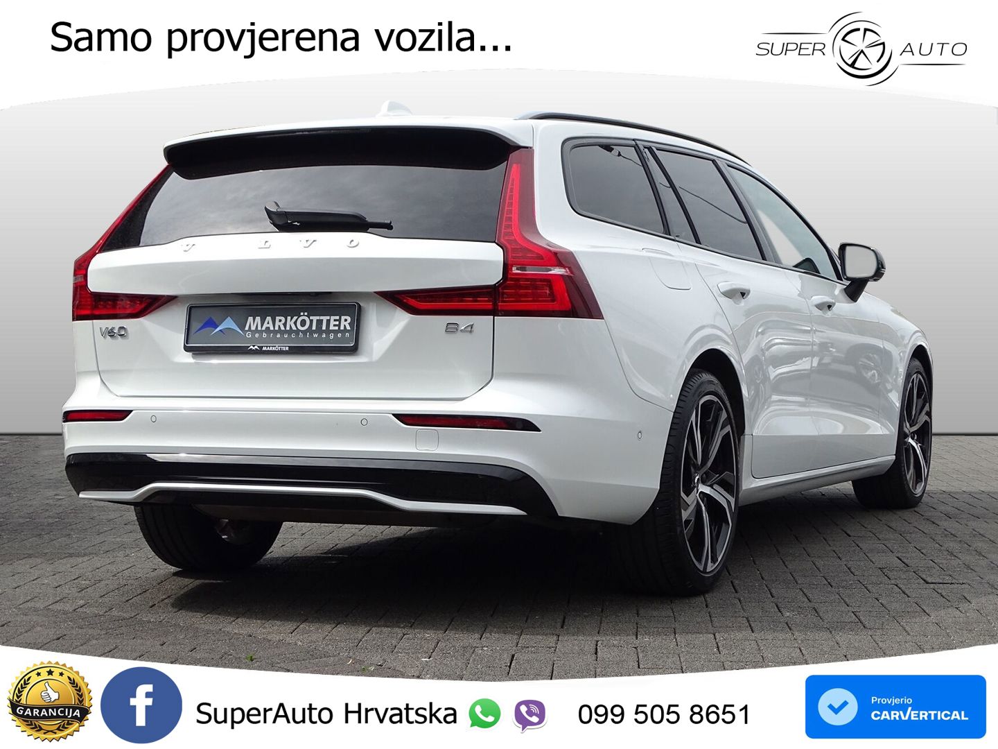 Volvo V60 2.0 B4 Benzin Automatic LED+GR SJED+ACC