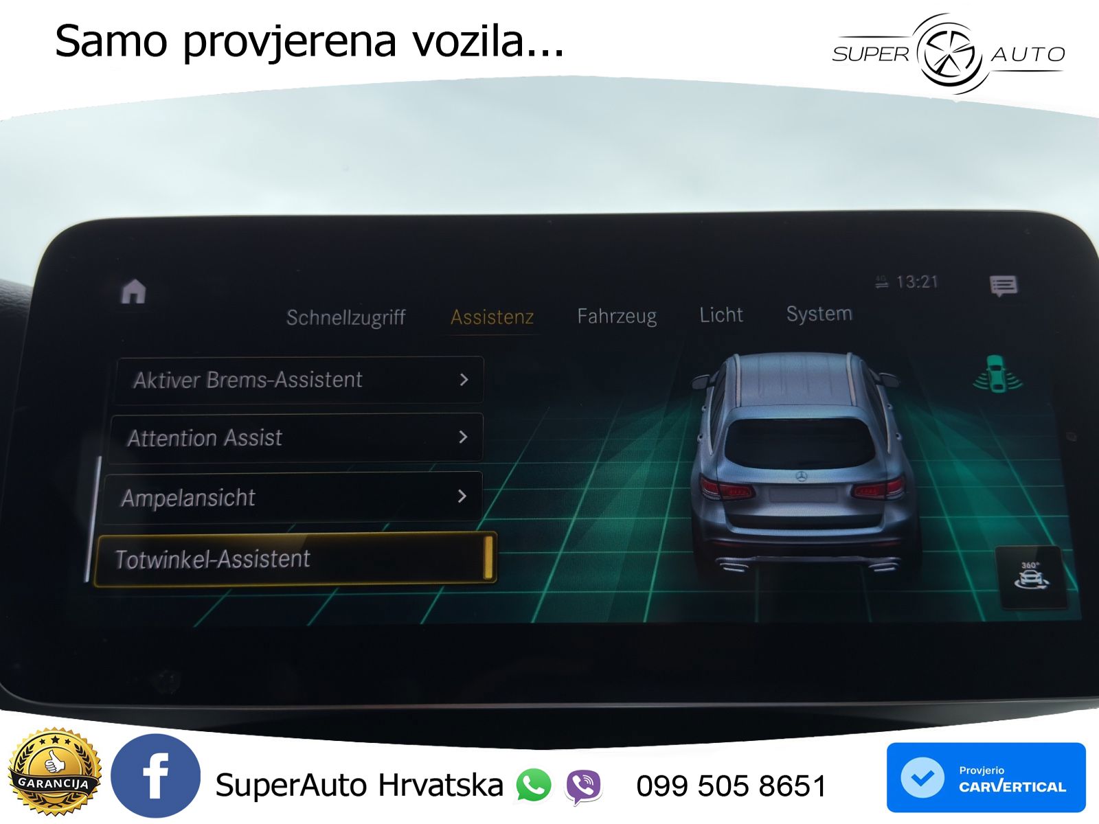 Mercedes GLC 300de (306 KS) 4MATIC 9G-TRONIC AMG LED+GR SJED+ACC