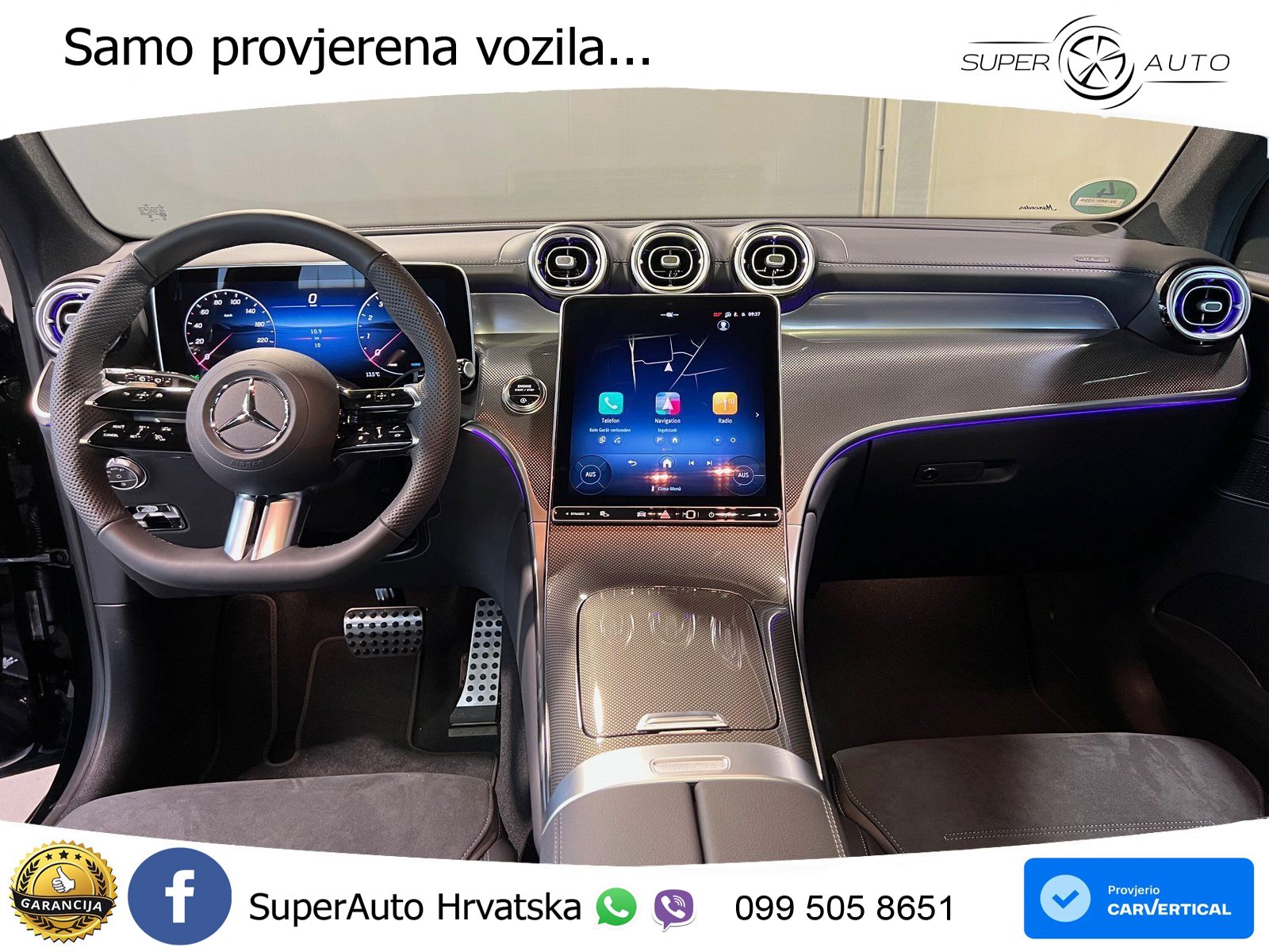 Mercedes GLC 200 (204 KS) 4MATIC 9G-TRONIC AMG ACC+GR SJED+360+PANO