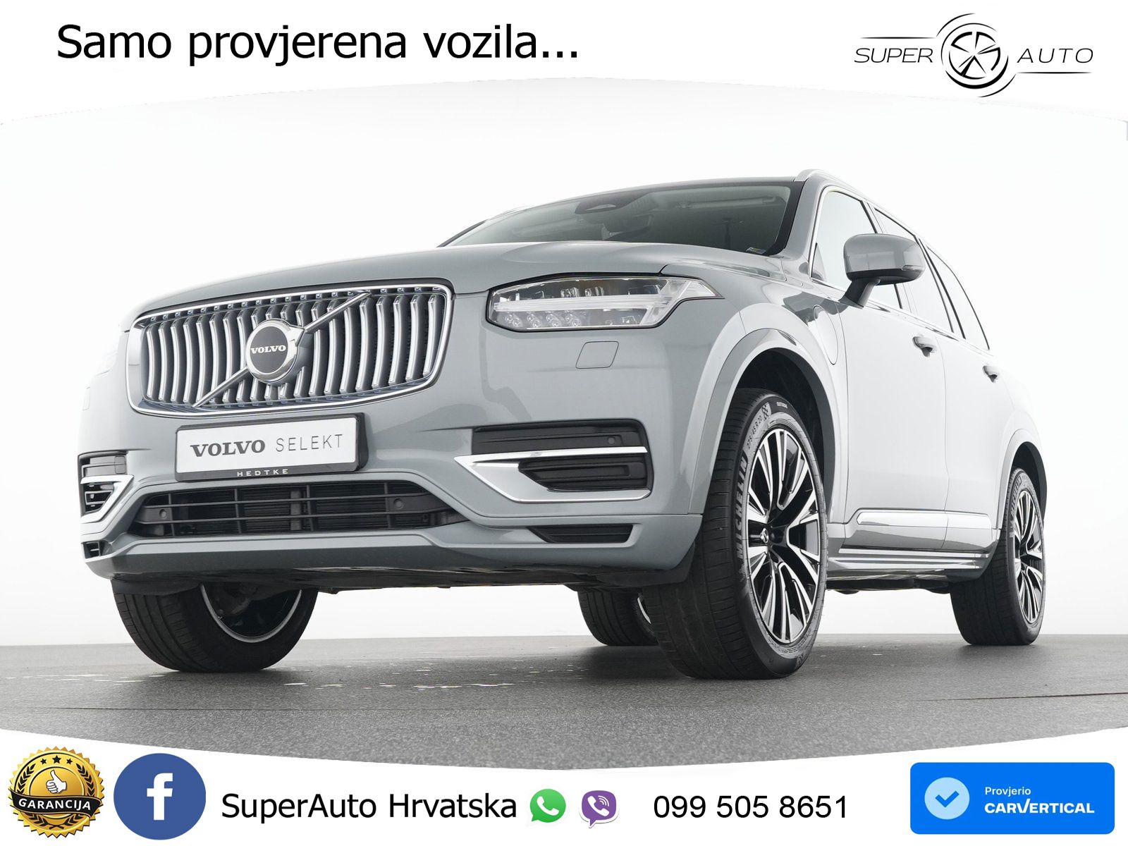 Volvo XC90 2.0 T8 AWD Automatic LED+GR SJED+ACC