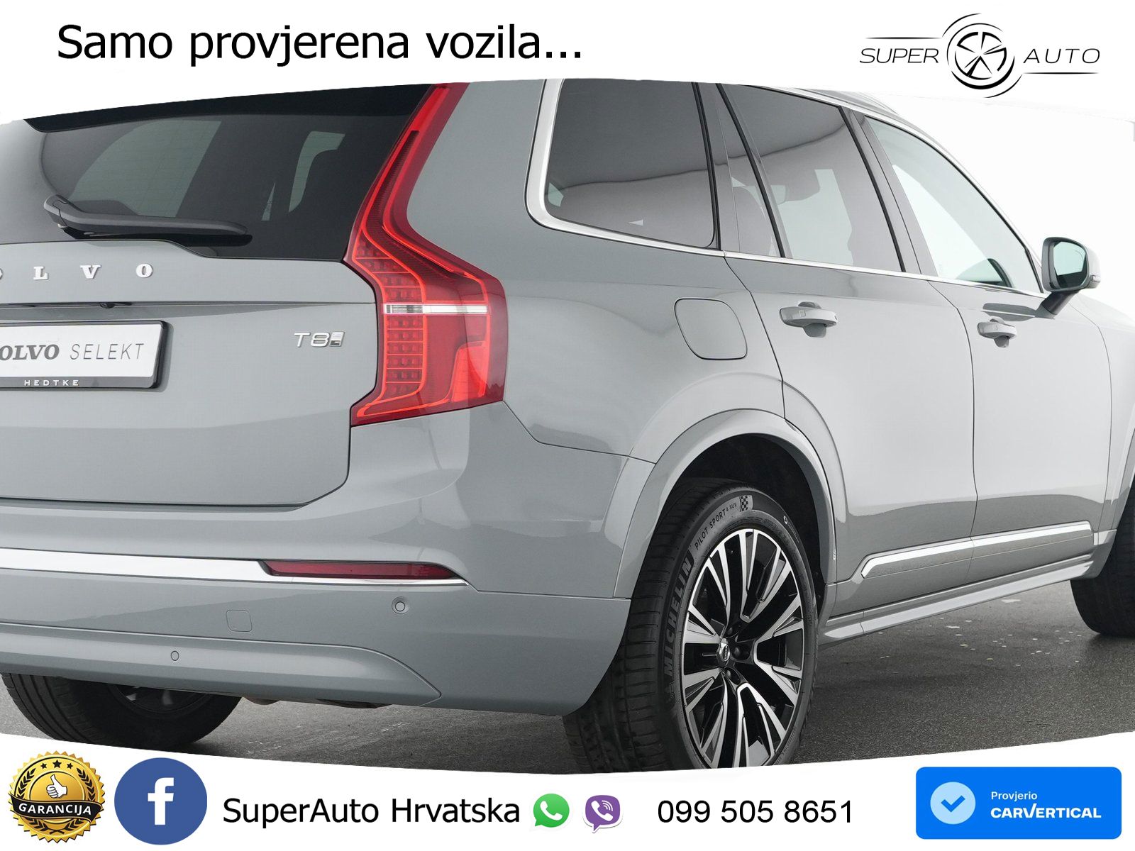 Volvo XC90 2.0 T8 AWD Automatic LED+GR SJED+ACC