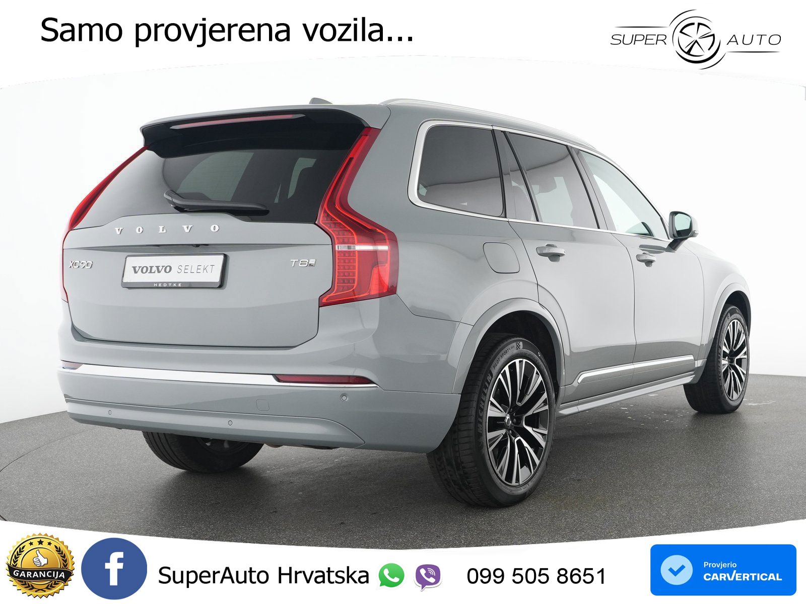 Volvo XC90 2.0 T8 AWD Automatic LED+GR SJED+ACC