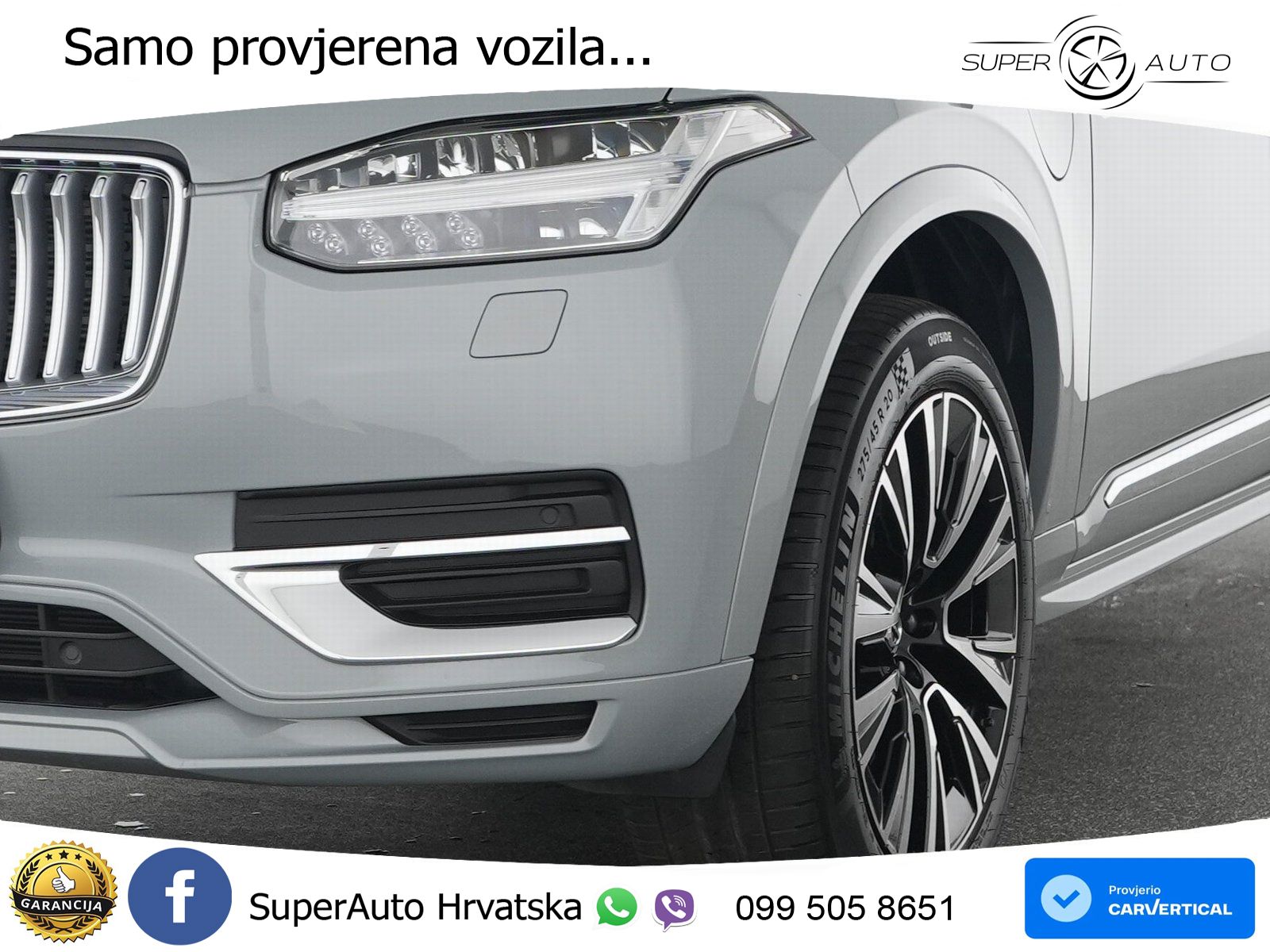 Volvo XC90 2.0 T8 AWD Automatic LED+GR SJED+ACC