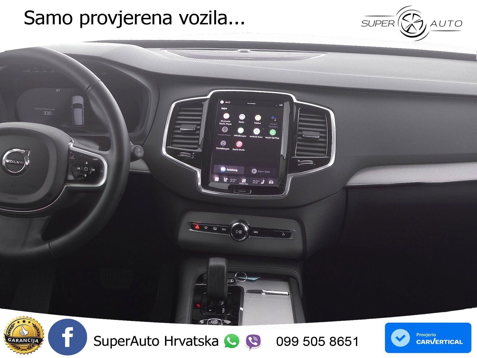 Volvo XC90 2.0 T8 AWD Automatic LED+GR SJED+ACC