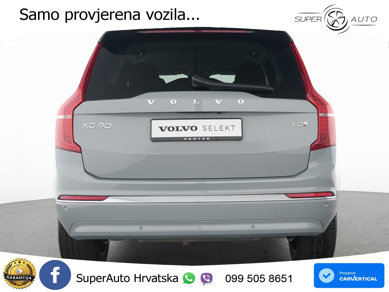 Volvo XC90 2.0 T8 AWD Automatic LED+GR SJED+ACC