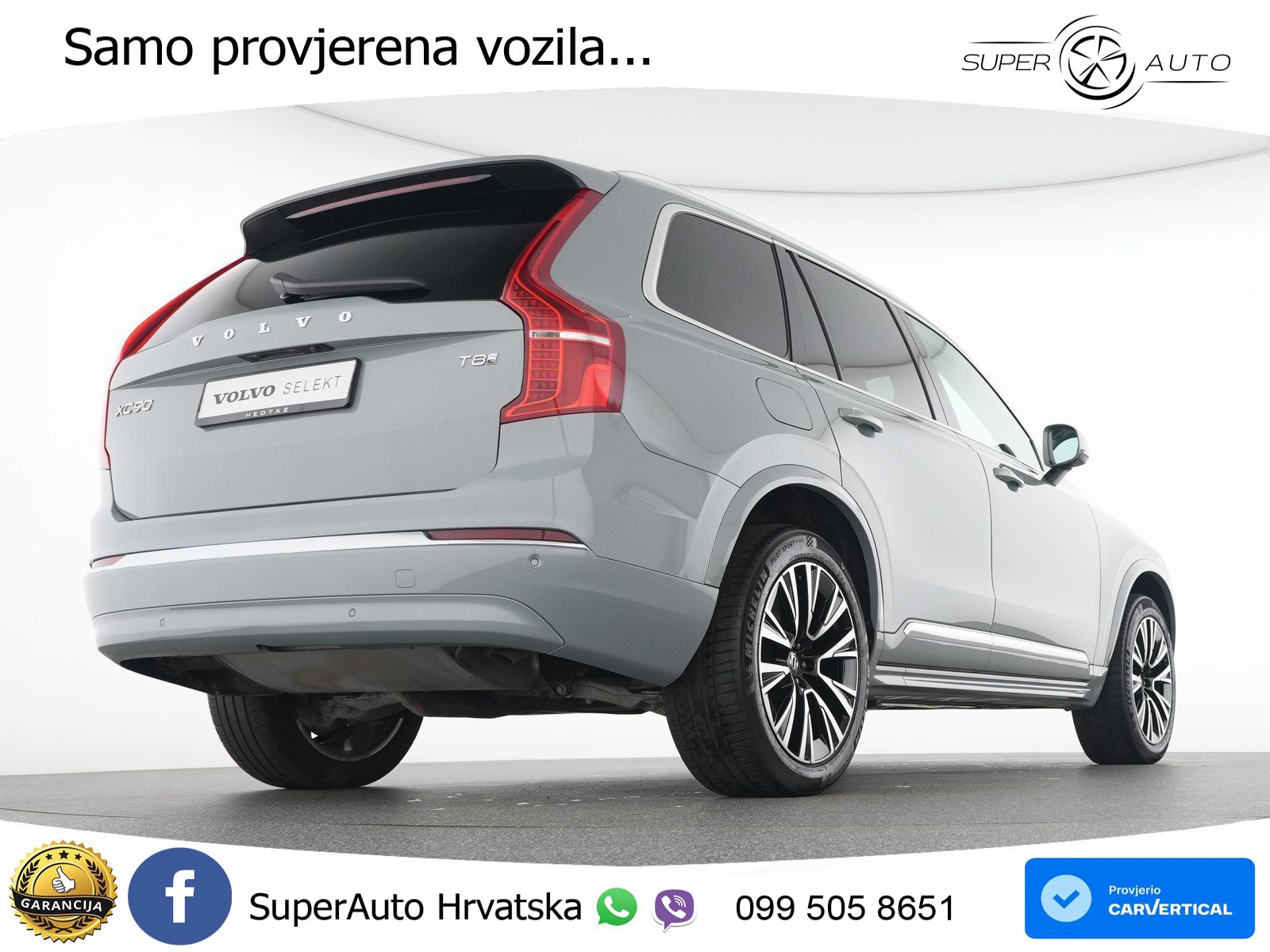 Volvo XC90 2.0 T8 AWD Automatic LED+GR SJED+ACC