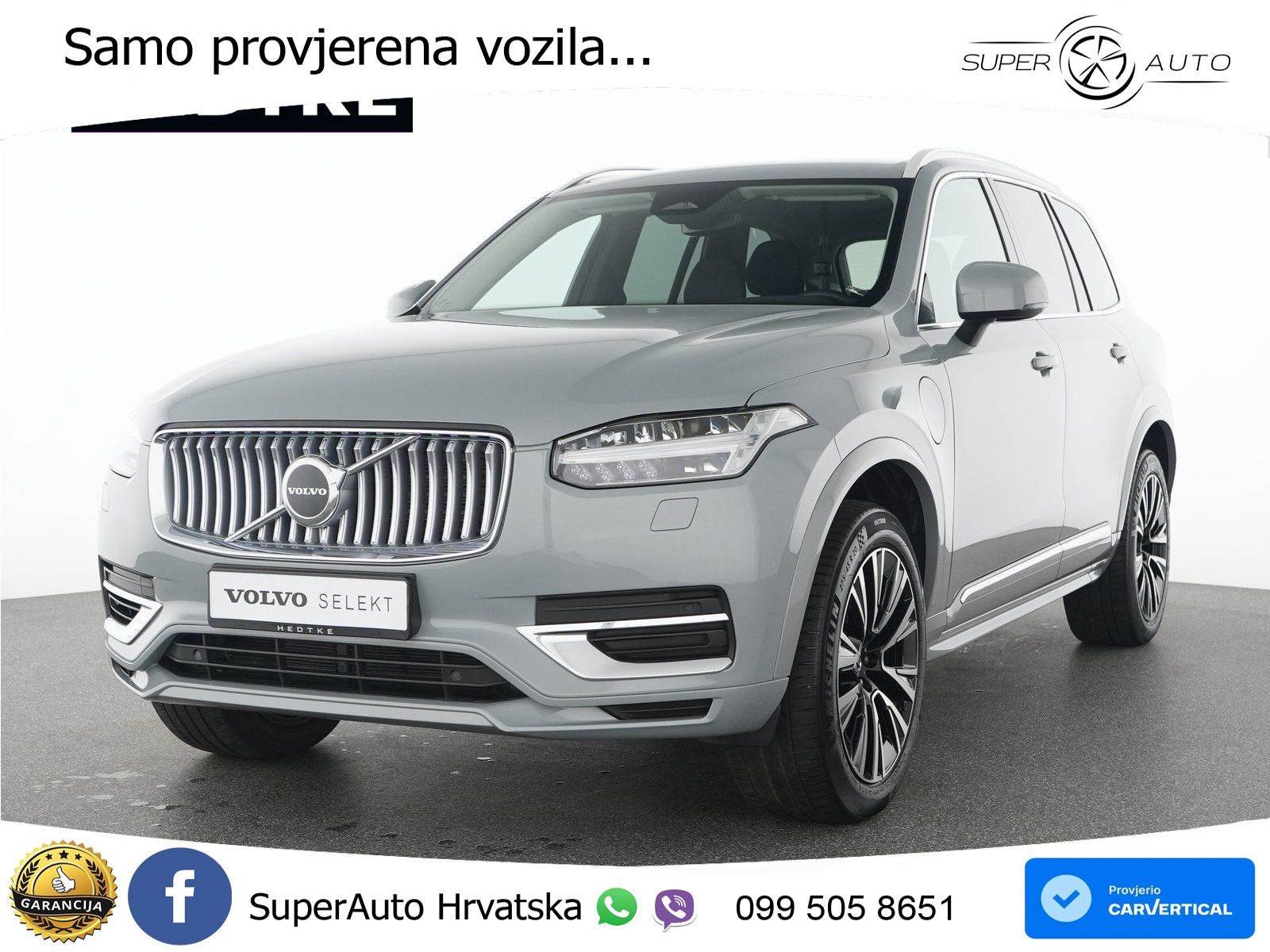 Volvo XC90 2.0 T8 AWD Automatic LED+GR SJED+ACC