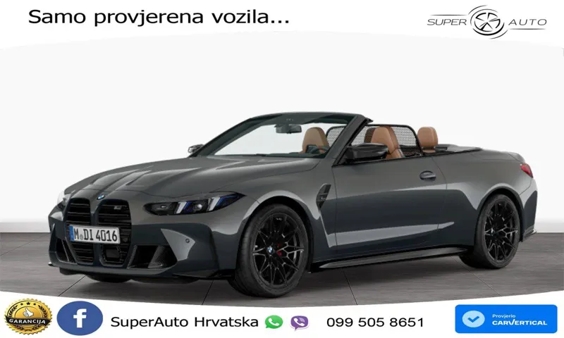 BMW M4 Convertible Competition 3.0 (530 KS) xDrive Steptronic