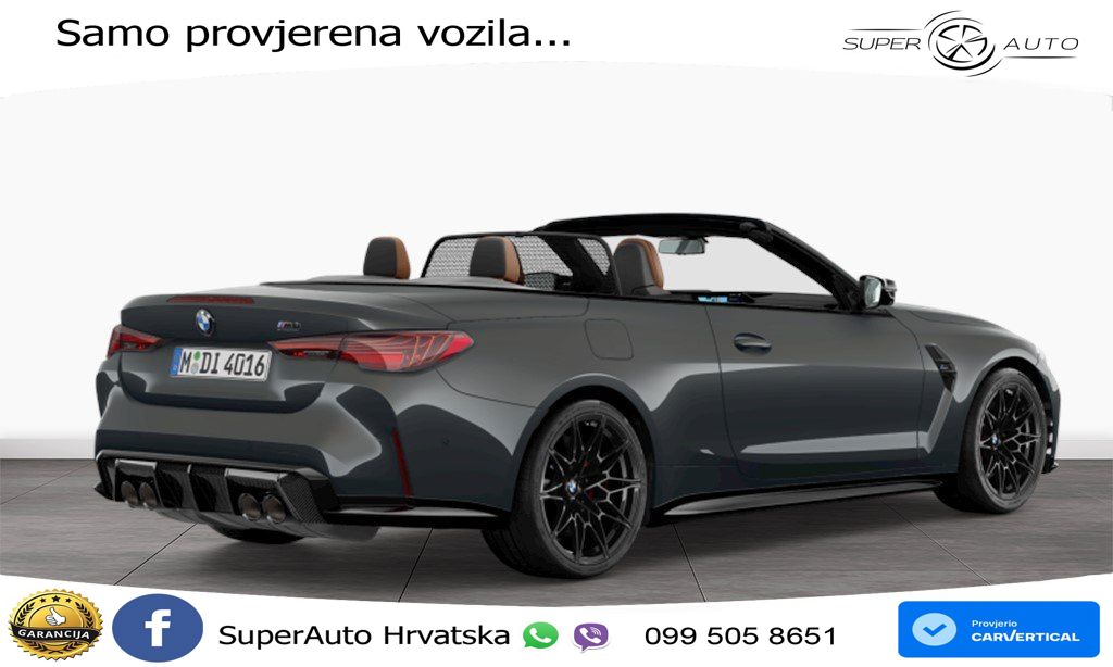 BMW M4 Convertible Competition 3.0 (530 KS) xDrive Steptronic