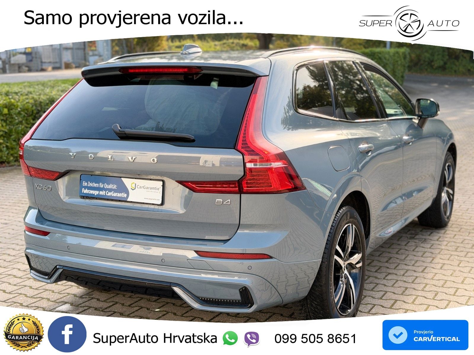 Volvo XC60 B4 Diesel FWD Geartronic LED+GR SJED+ACC