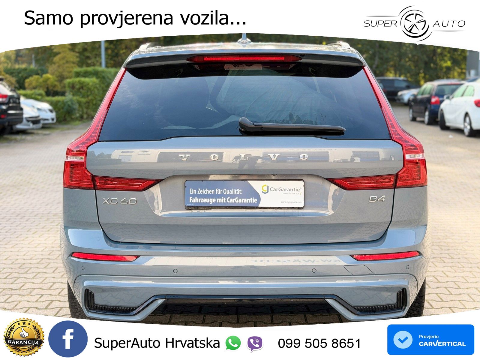 Volvo XC60 B4 Diesel FWD Geartronic LED+GR SJED+ACC