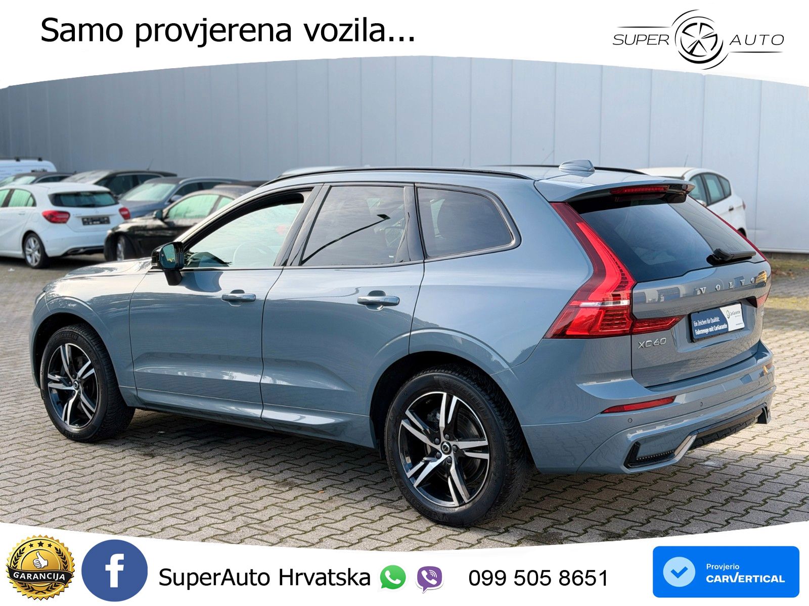 Volvo XC60 B4 Diesel FWD Geartronic LED+GR SJED+ACC