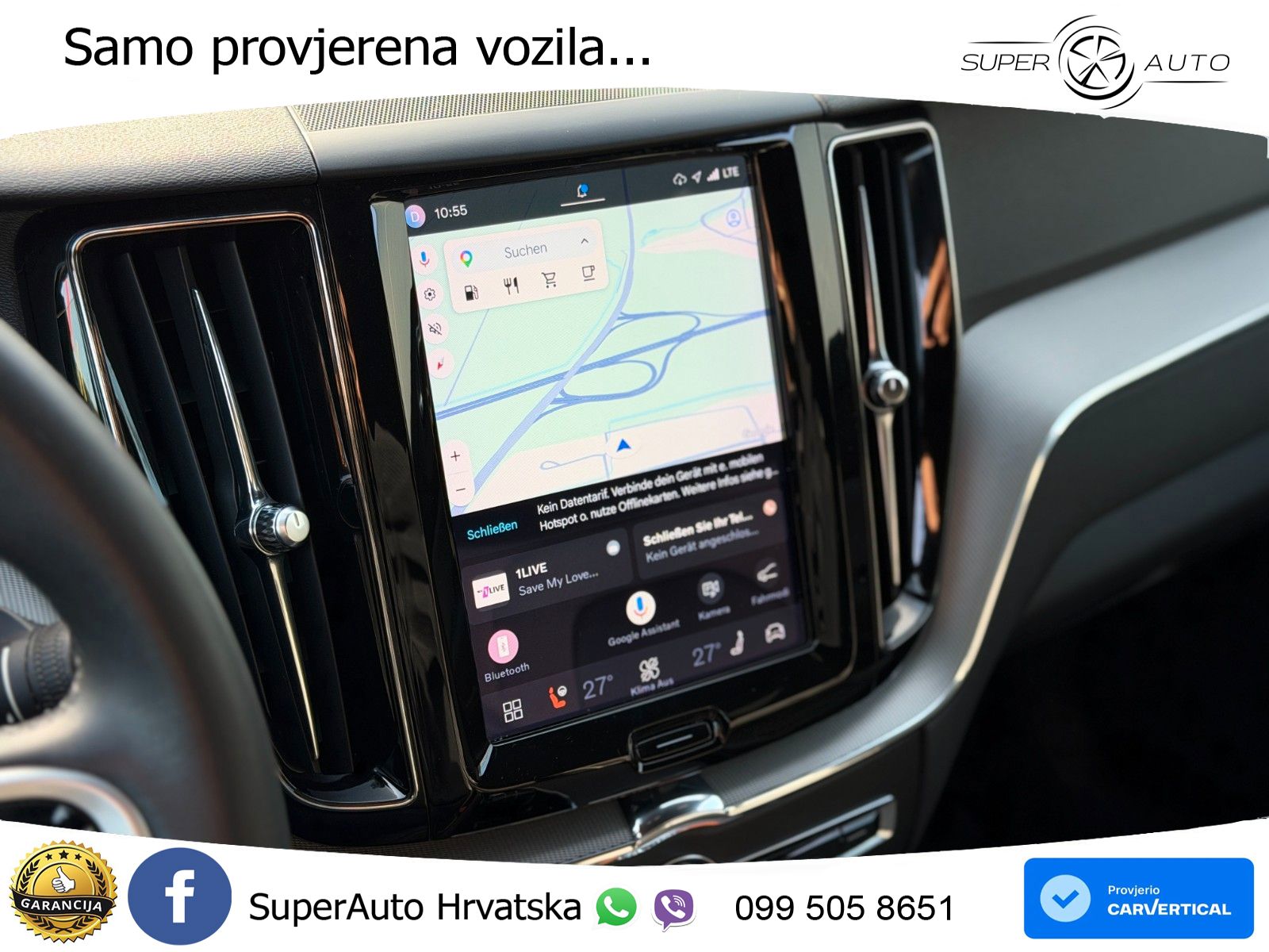 Volvo XC60 B4 Diesel FWD Geartronic LED+GR SJED+ACC