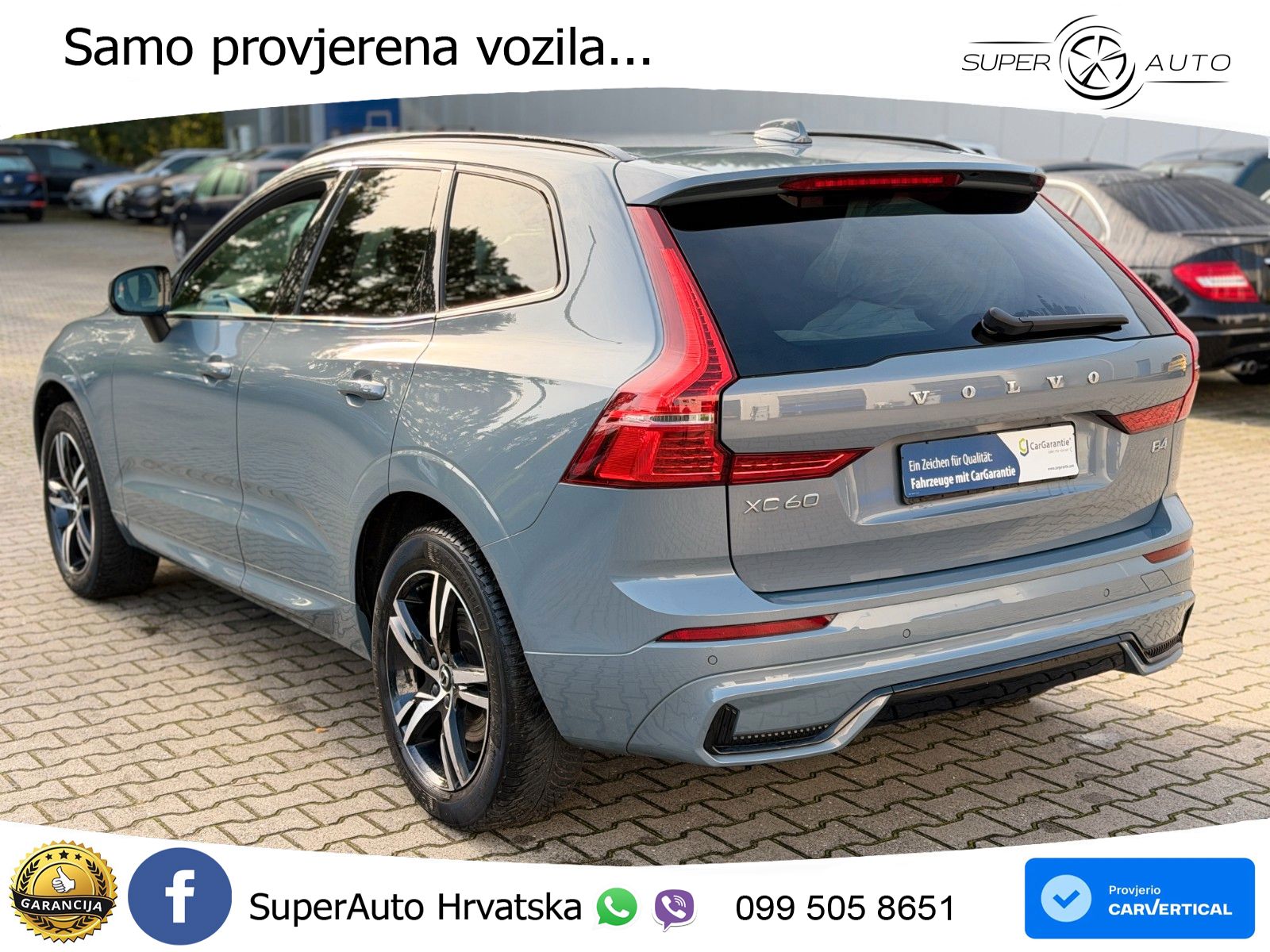 Volvo XC60 B4 Diesel FWD Geartronic LED+GR SJED+ACC