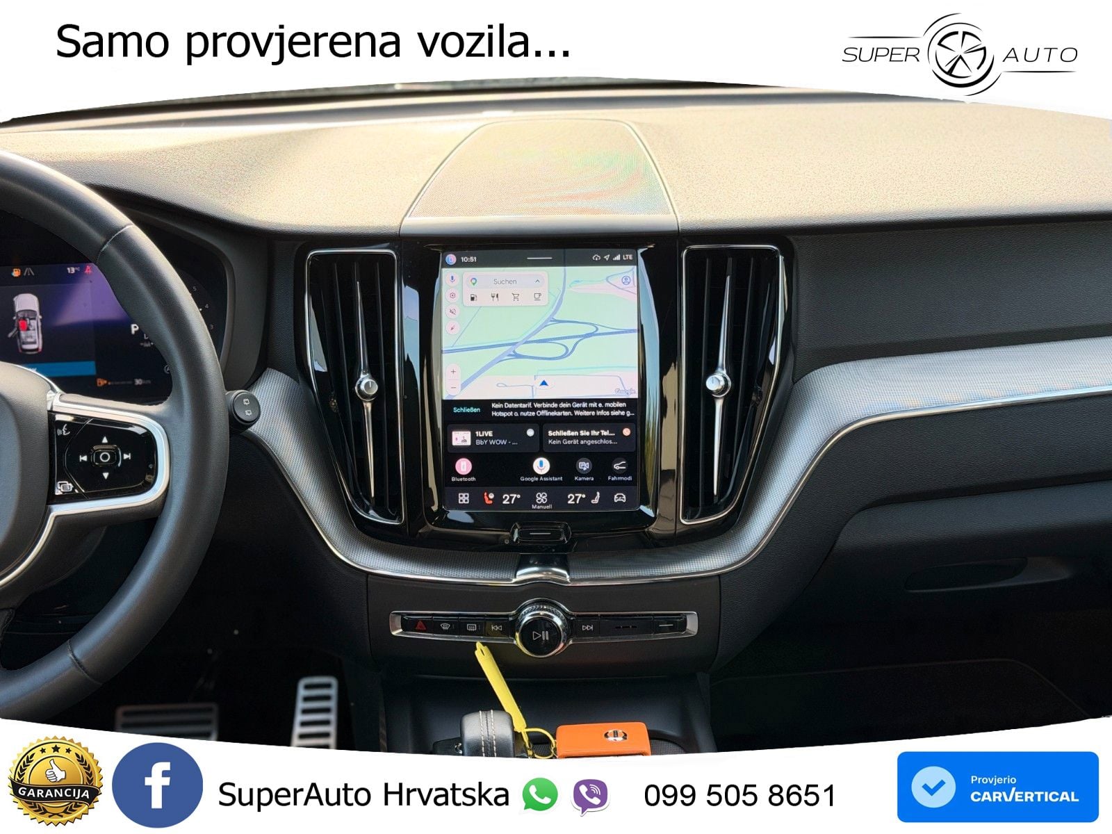 Volvo XC60 B4 Diesel FWD Geartronic LED+GR SJED+ACC