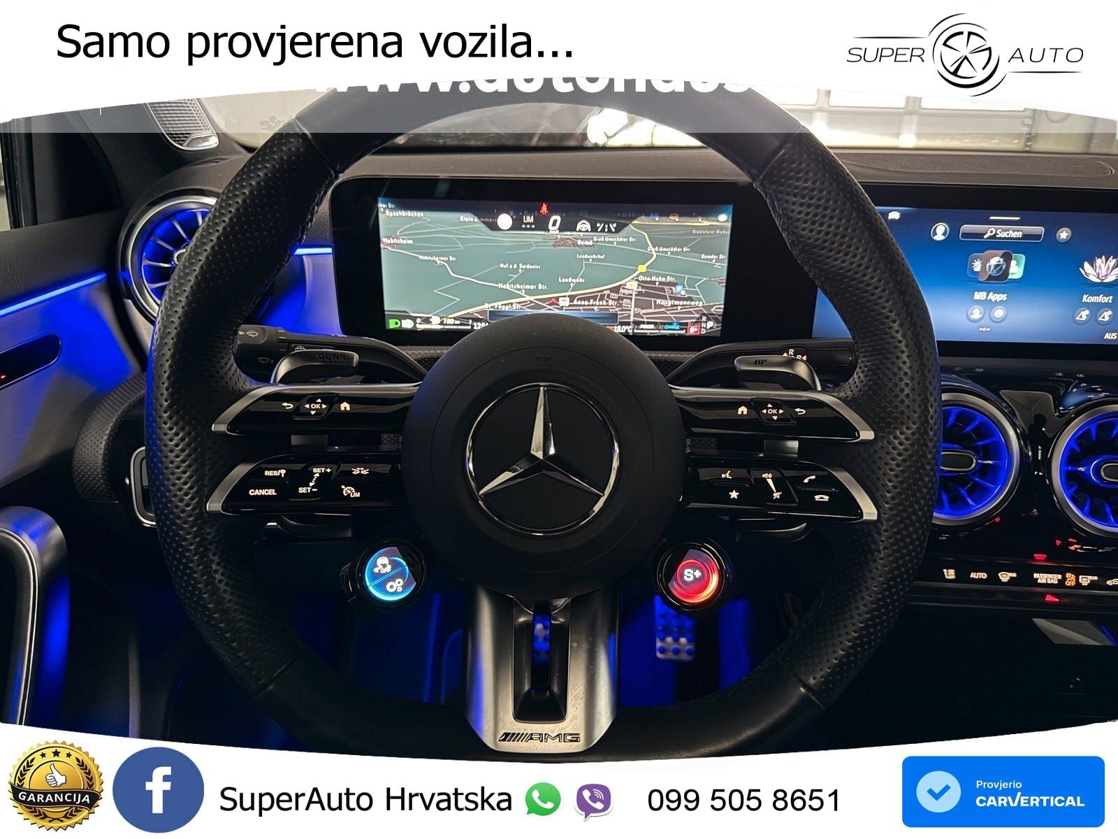 Mercedes-Benz AMG A 35 4MATIC AMG SPEEDSHIFT DCT LED+GR SJED+ACC