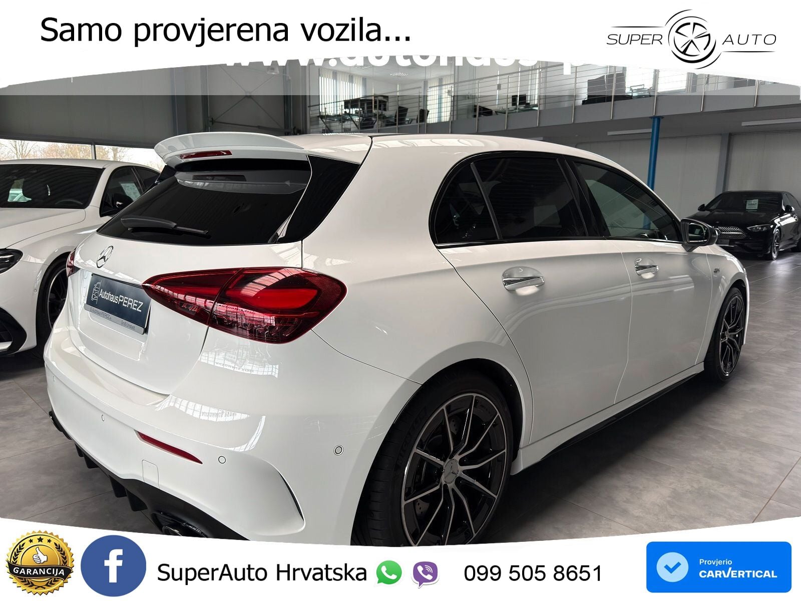 Mercedes-Benz AMG A 35 4MATIC AMG SPEEDSHIFT DCT LED+GR SJED+ACC