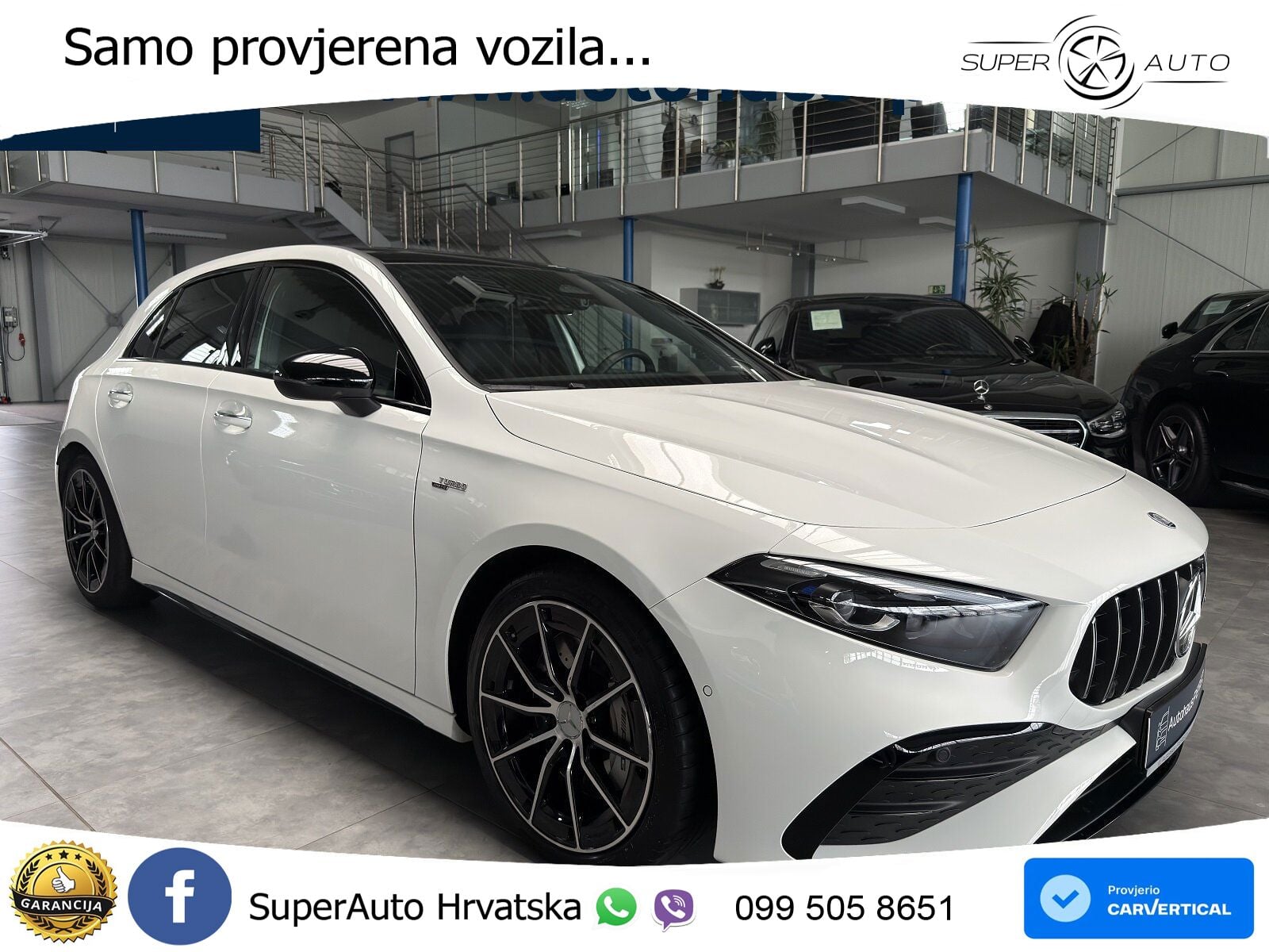 Mercedes-Benz AMG A 35 4MATIC AMG SPEEDSHIFT DCT LED+GR SJED+ACC