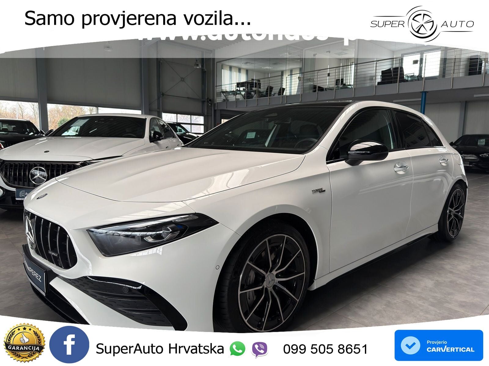 Mercedes-Benz AMG A 35 4MATIC AMG SPEEDSHIFT DCT LED+GR SJED+ACC