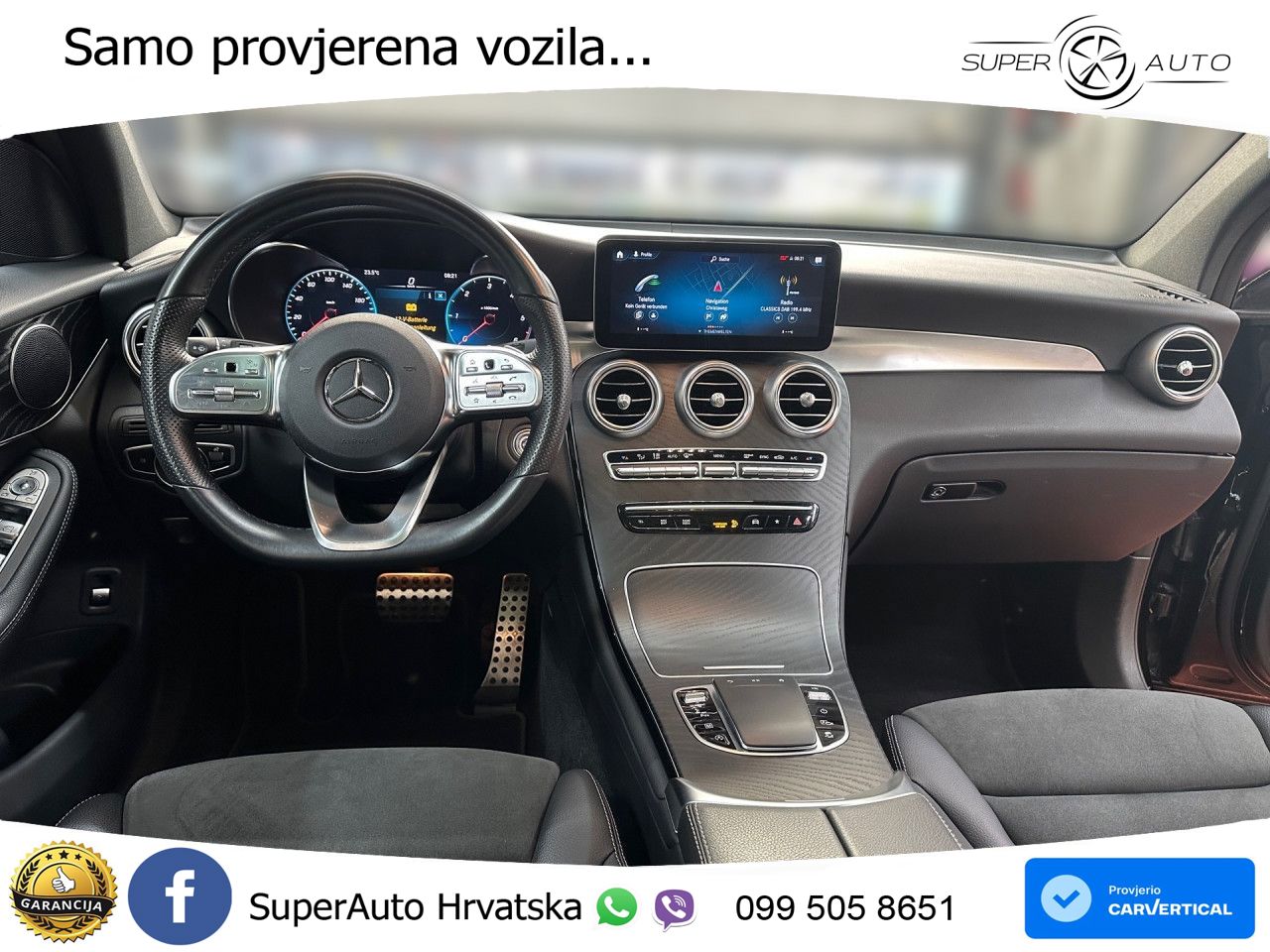 Mercedes GLC 220d (194 KS) 4MATIC G-TRONIC AMG LED+GR SJED+ACC