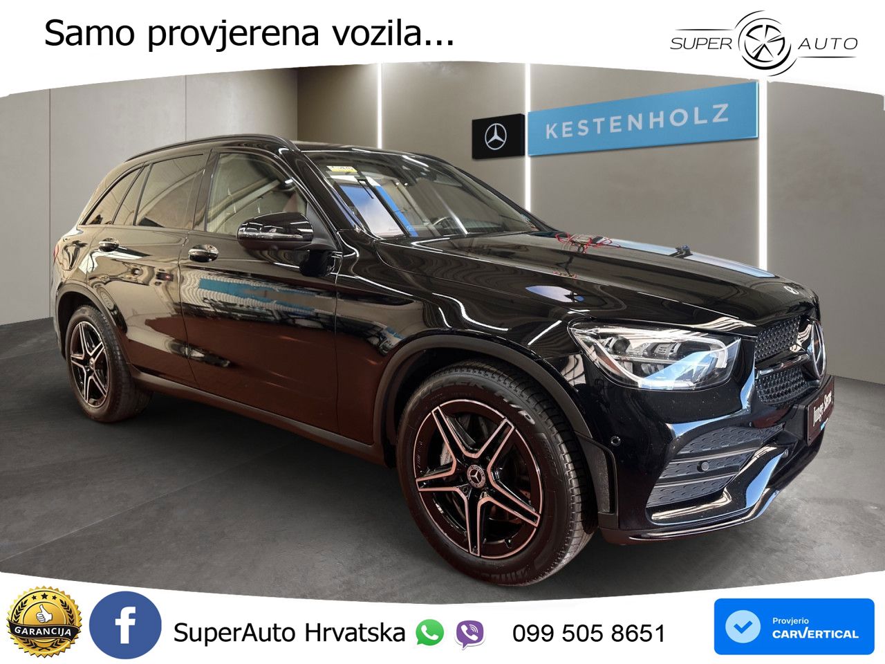 Mercedes GLC 220d (194 KS) 4MATIC G-TRONIC AMG LED+GR SJED+ACC