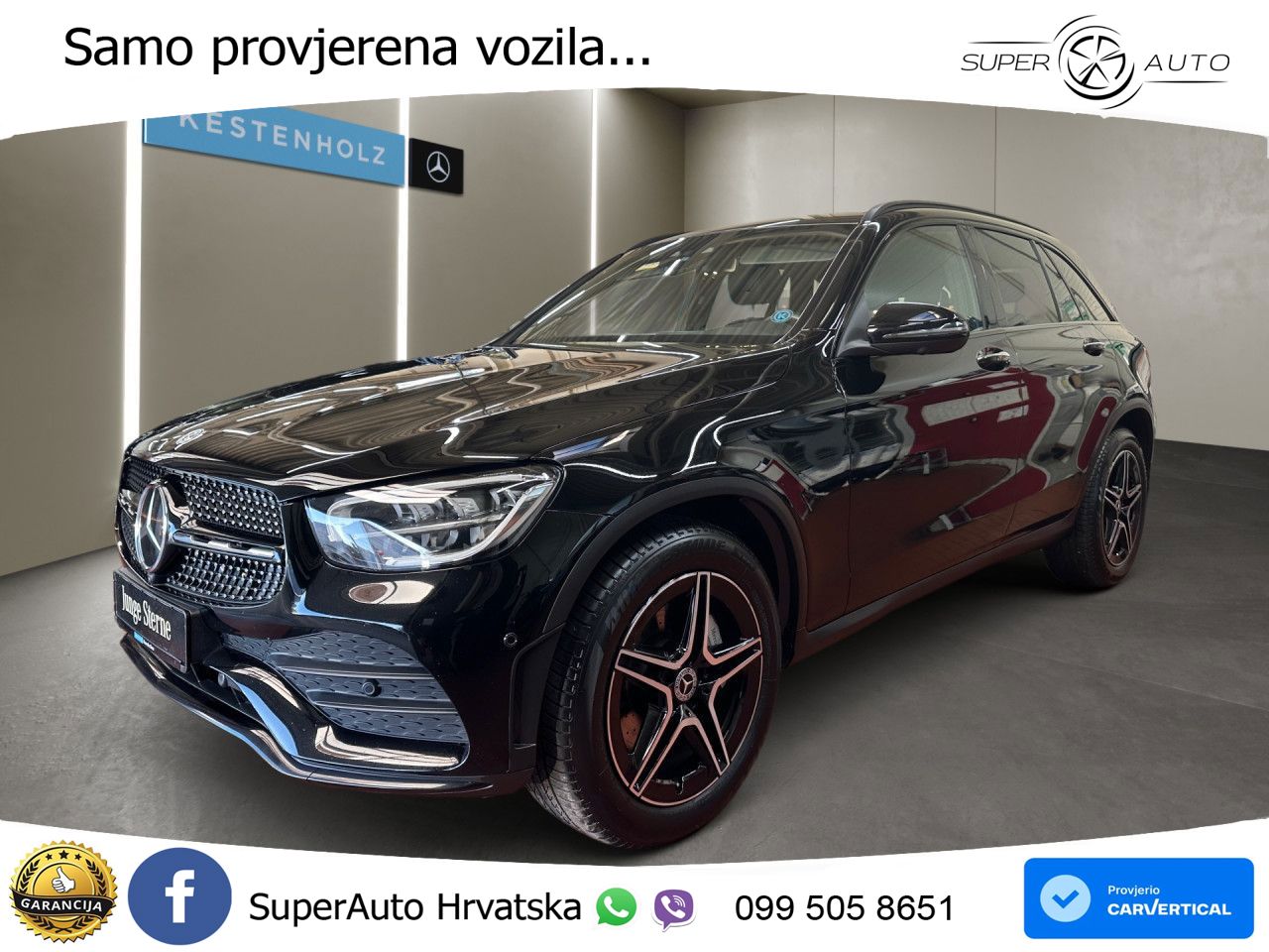 Mercedes GLC 220d (194 KS) 4MATIC G-TRONIC AMG LED+GR SJED+ACC