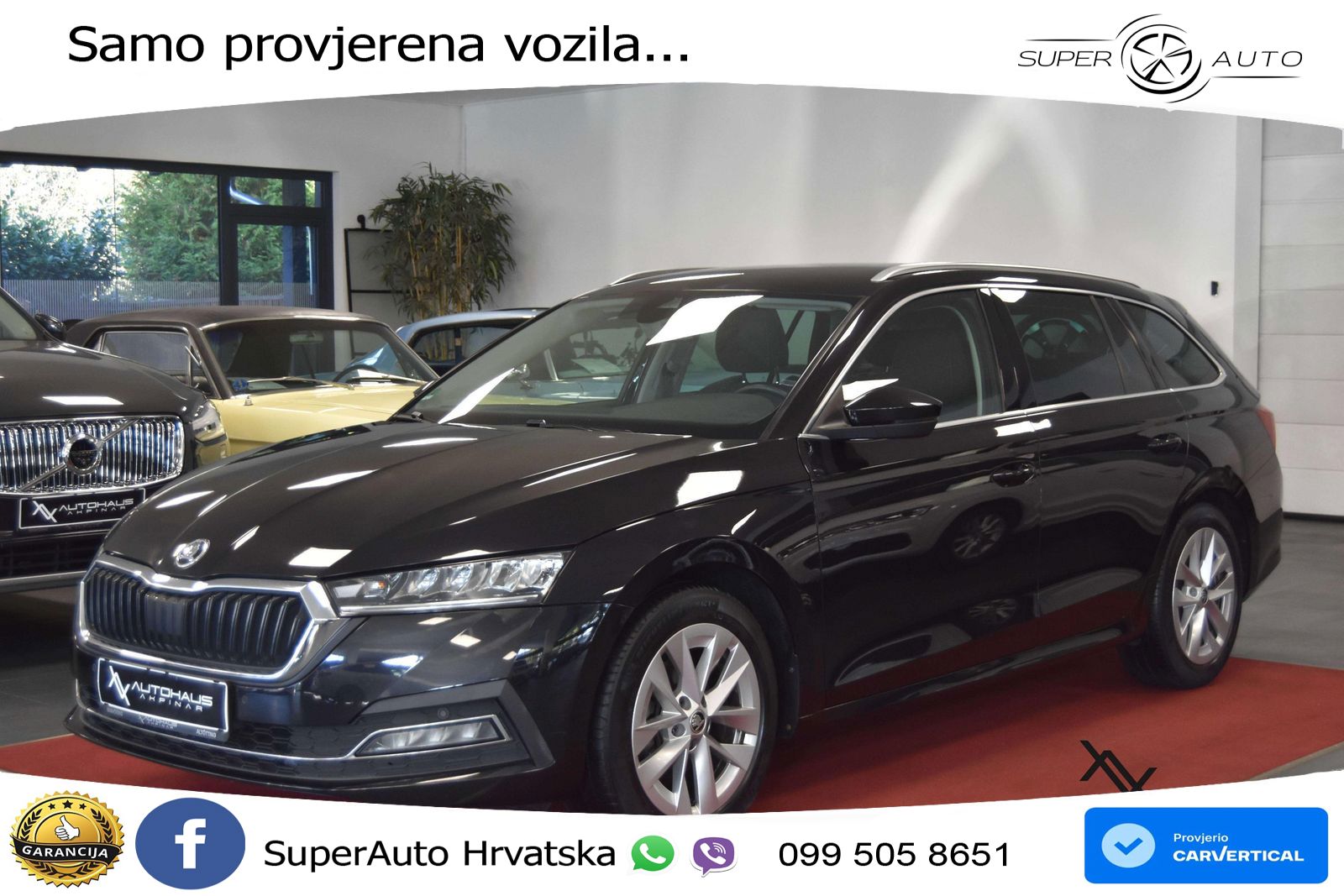 Škoda Octavia Combi 2.0 TDI (150 KS) DSG LED+GR SJED+ACC