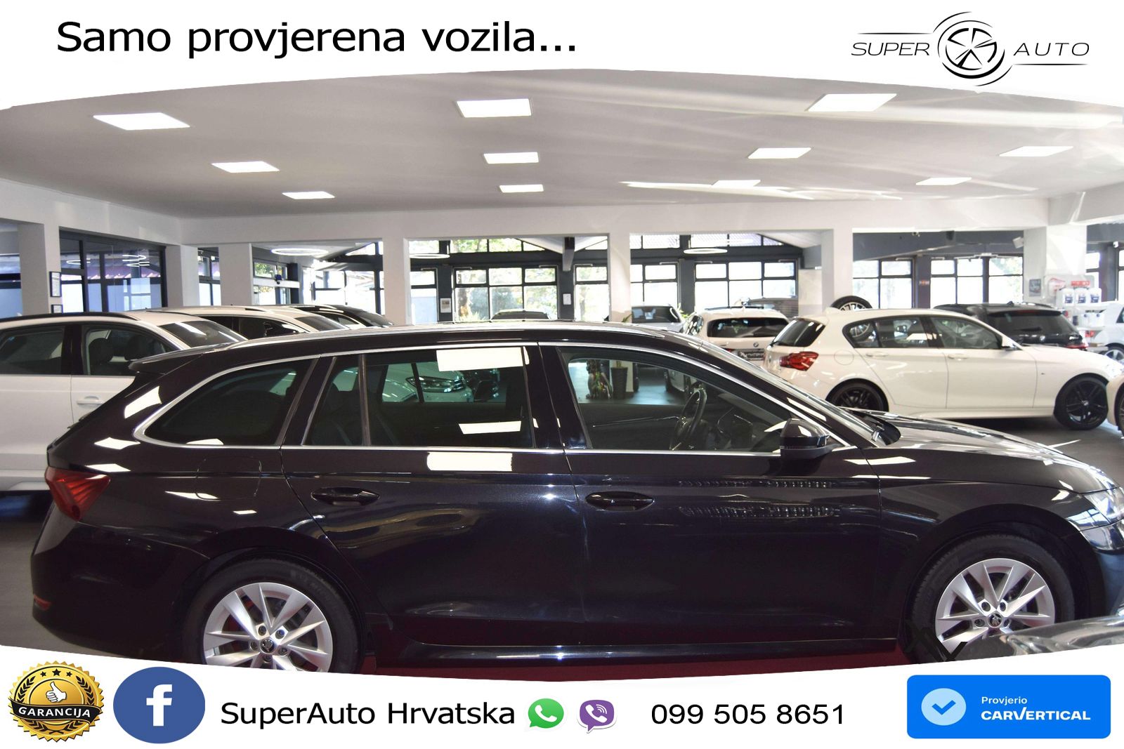 Škoda Octavia Combi 2.0 TDI (150 KS) DSG LED+GR SJED+ACC