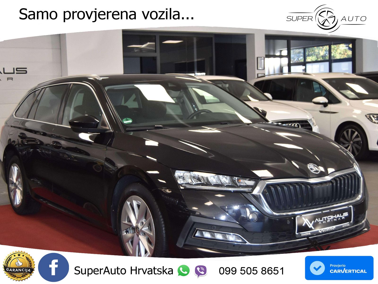 Škoda Octavia Combi 2.0 TDI (150 KS) DSG LED+GR SJED+ACC