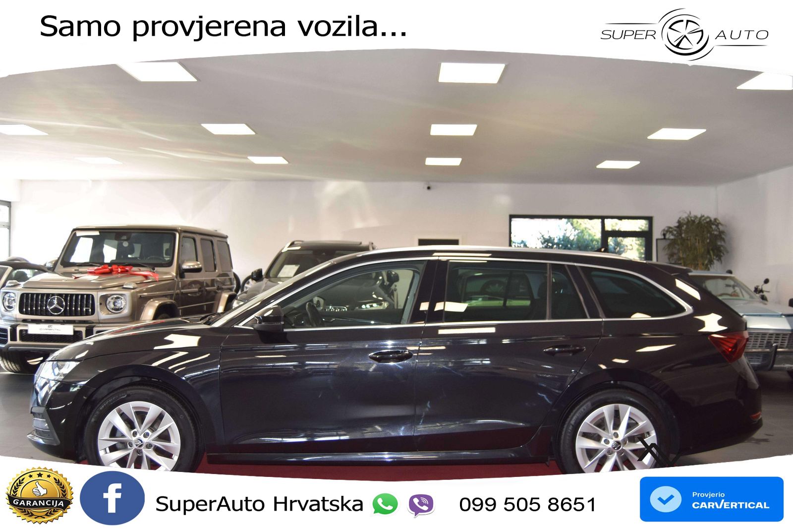 Škoda Octavia Combi 2.0 TDI (150 KS) DSG LED+GR SJED+ACC