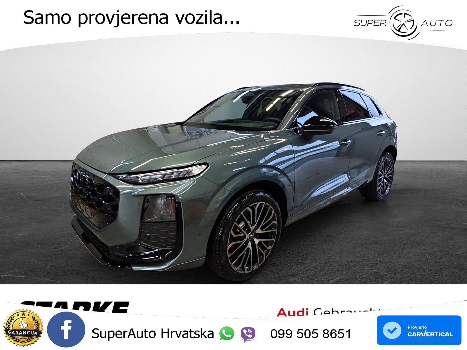 Audi Q3 2.0 TFSI (265 KS) quattro S tronic LED+GR SJED+ACC