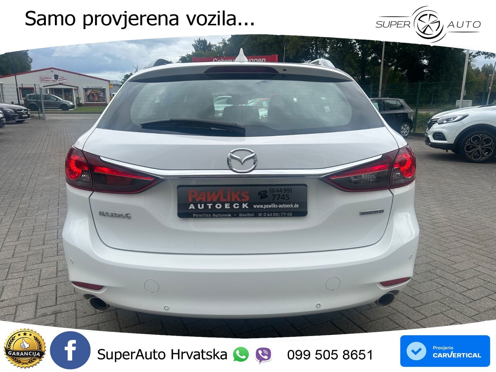 Mazda 6 Sport Combi 2.0 SKYACTIV-G (145 KS) LED+ACC