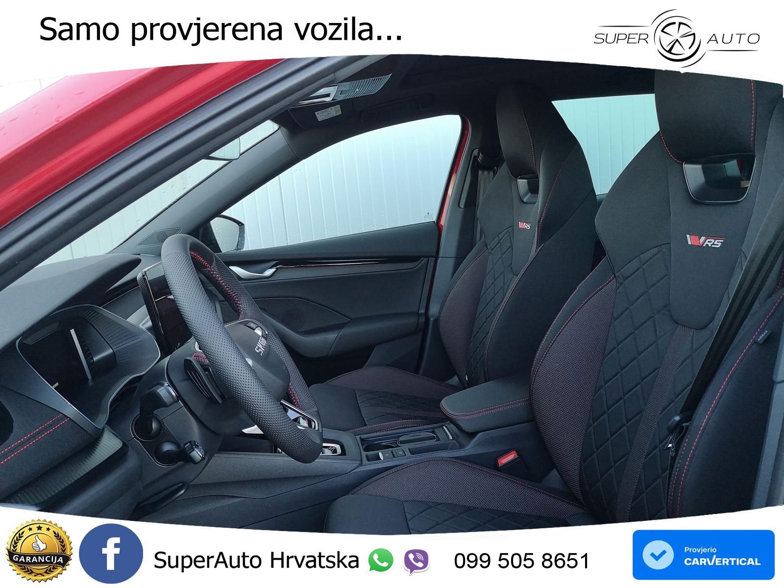 Škoda Octavia Combi RS 2.0 TSI (265 KS) DSG LED+GR SJED+ACC