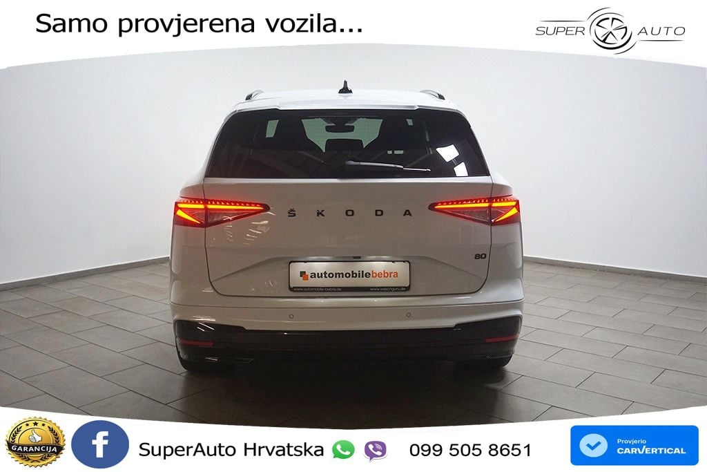 Škoda Enyaq iV 80 82 kWh (204 KS) SportLine LED+GR SJED+ACC