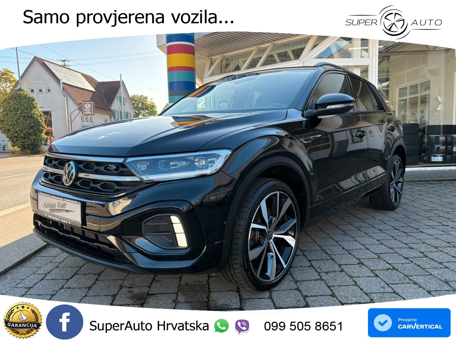 Volkswagen T-Roc 1.5 TSI (150 KS) DSG R-Line LED+GR SJED+ACC