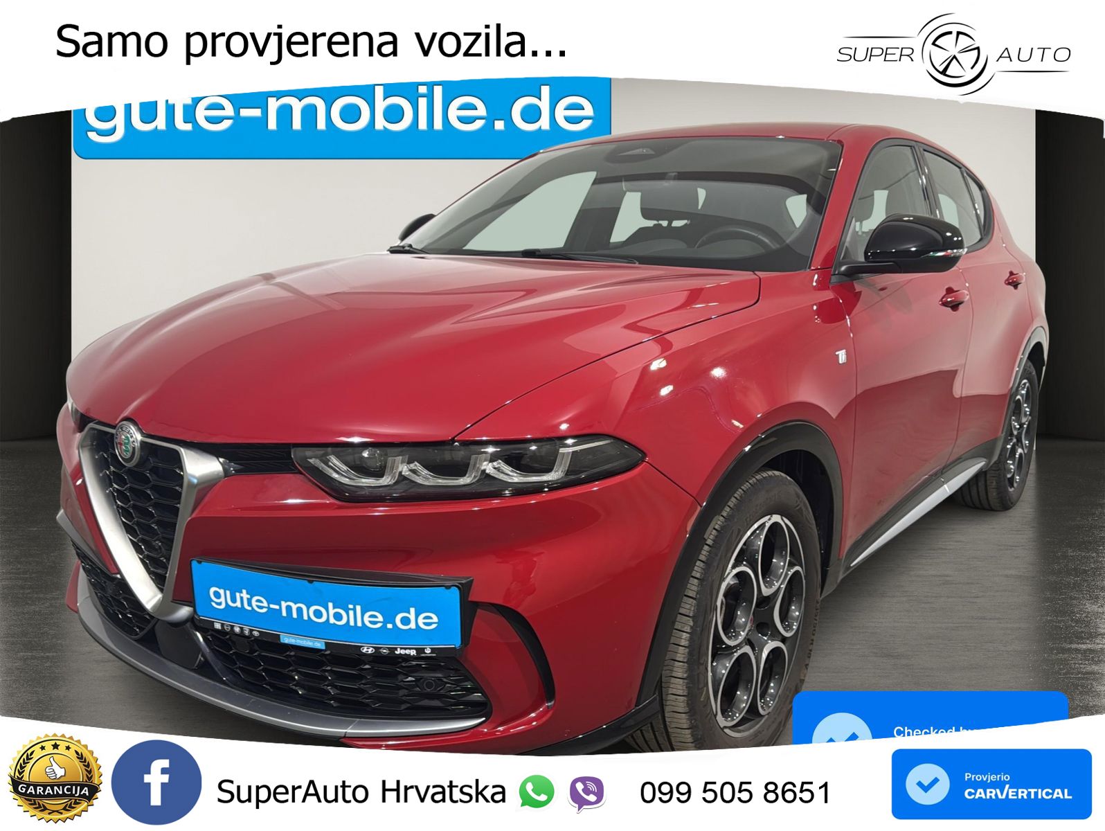 Alfa Romeo Tonale 1.5 VGT (160 KS) 48V-Hybrid TCT LED+ACC