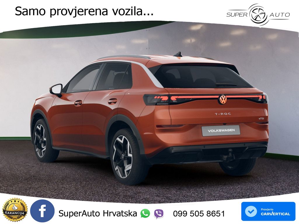 Volkswagen T-Roc 1.5 eTSI (150 KS)  DSG R-Line MATRIX+GR SJED+KAM