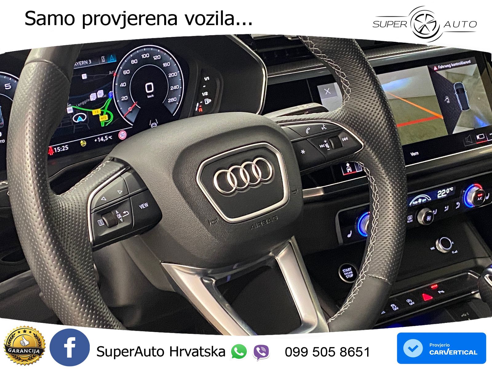 Audi Q3 45 TFSI (245 KS) quattro S tronic LED+GR SJED+ACC