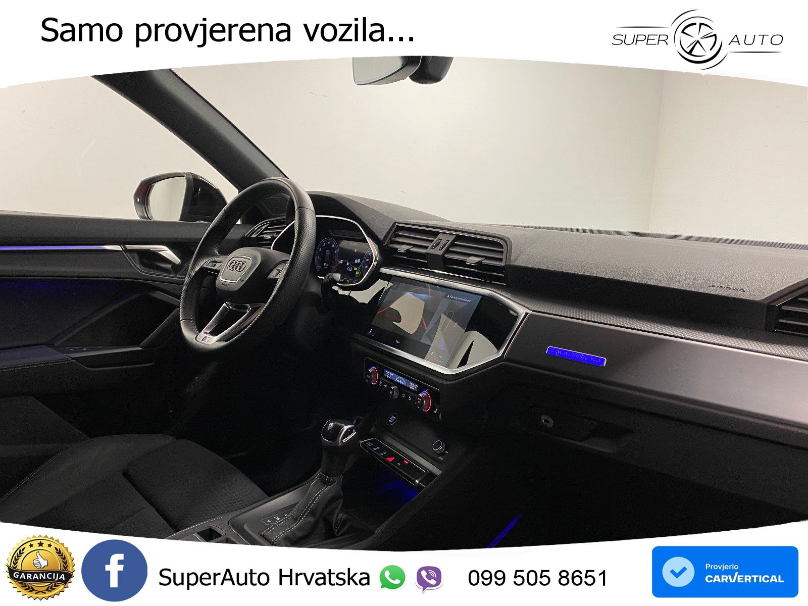 Audi Q3 45 TFSI (245 KS) quattro S tronic LED+GR SJED+ACC