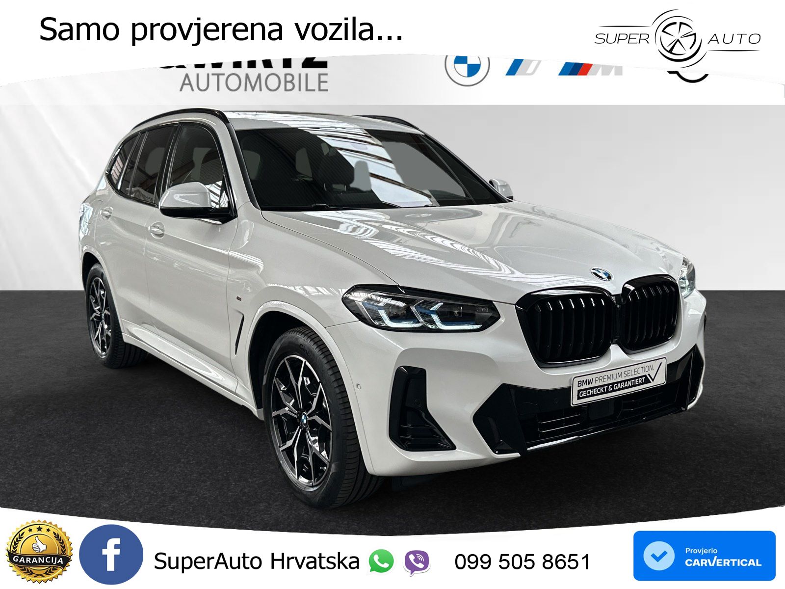 BMW X3 20d xDrive Steptronic M Sport LED+GR SJED+ACC