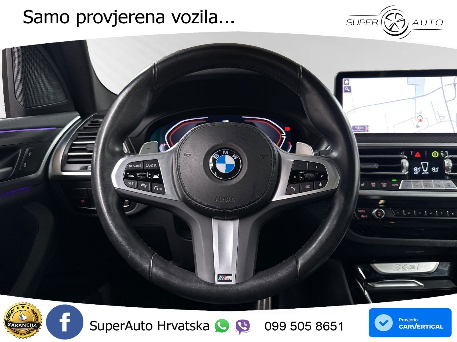 BMW X3 20d xDrive Steptronic M Sport LED+GR SJED+ACC