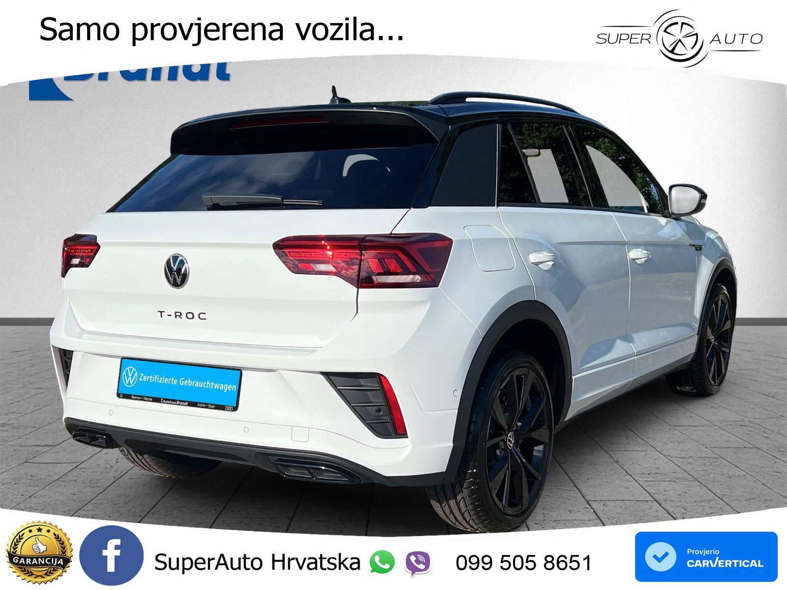 Volkswagen T-Roc 1.5 TSI (150 KS) DSG LED+GR SJED+ACC