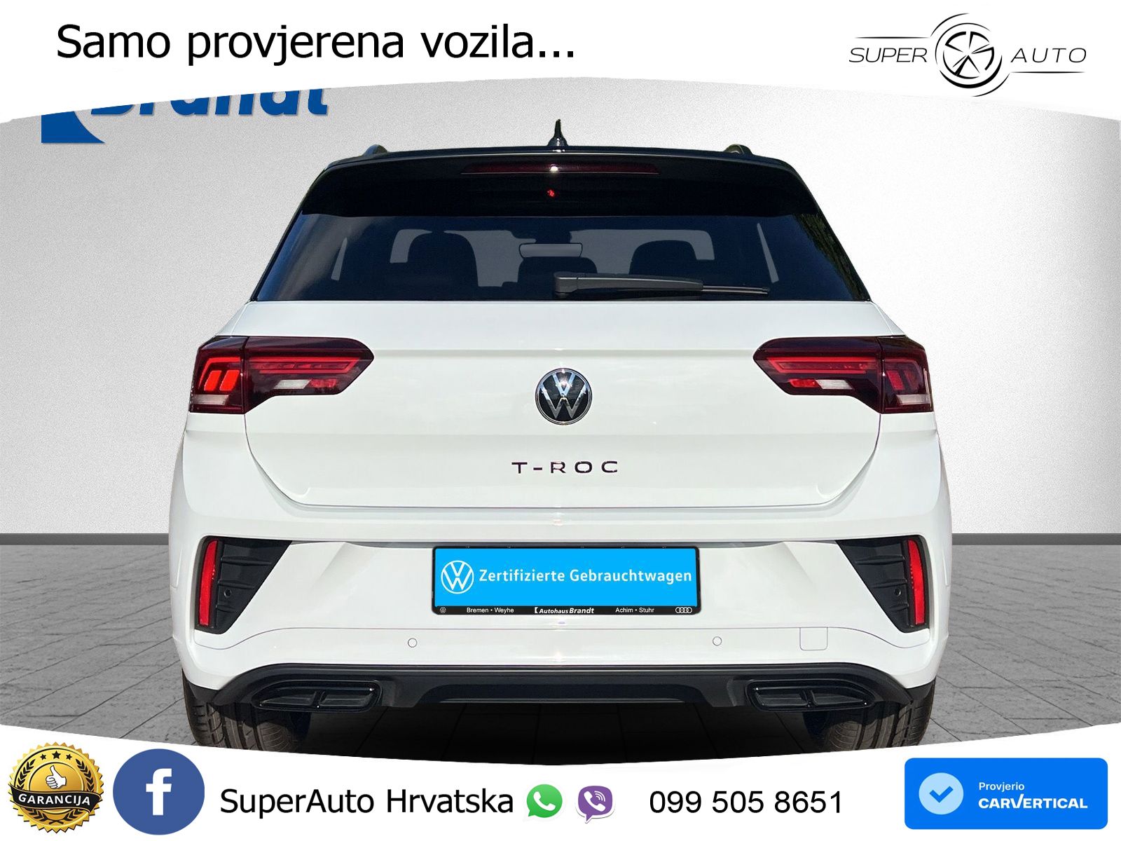 Volkswagen T-Roc 1.5 TSI (150 KS) DSG LED+GR SJED+ACC
