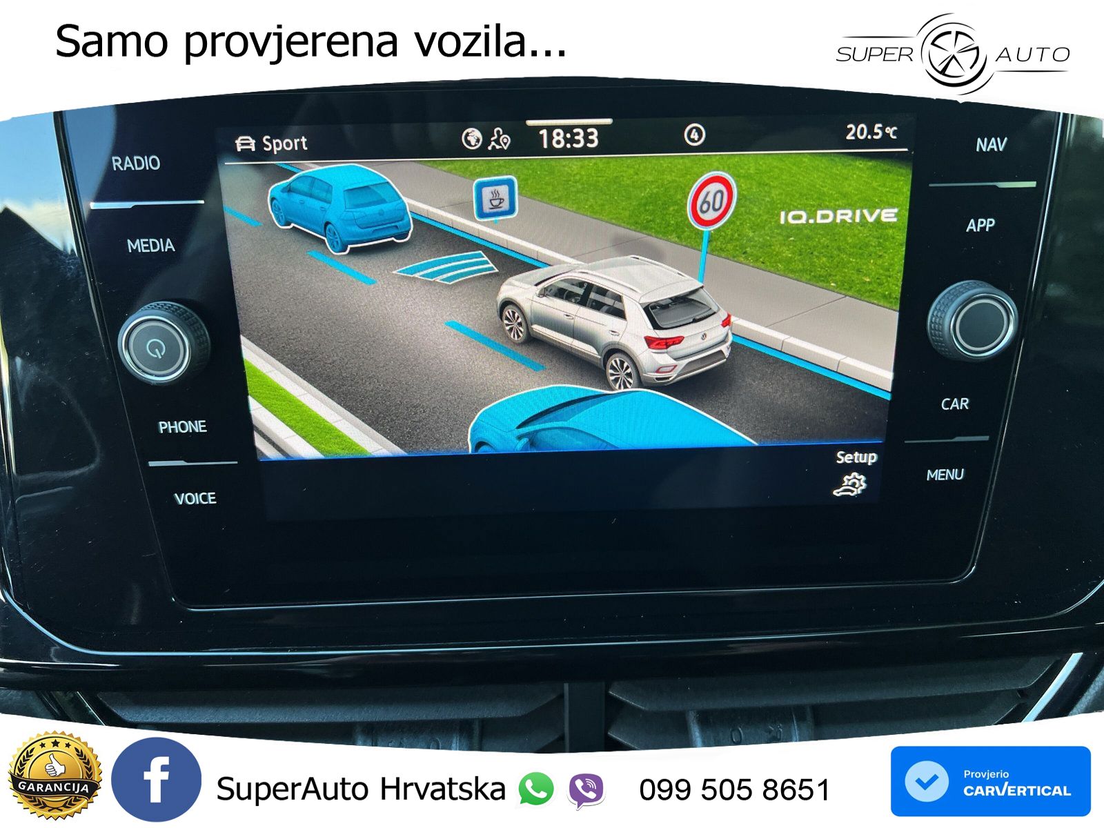 Volkswagen T-Roc 1.5 TSI (150 KS) DSG LED+GR SJED+ACC