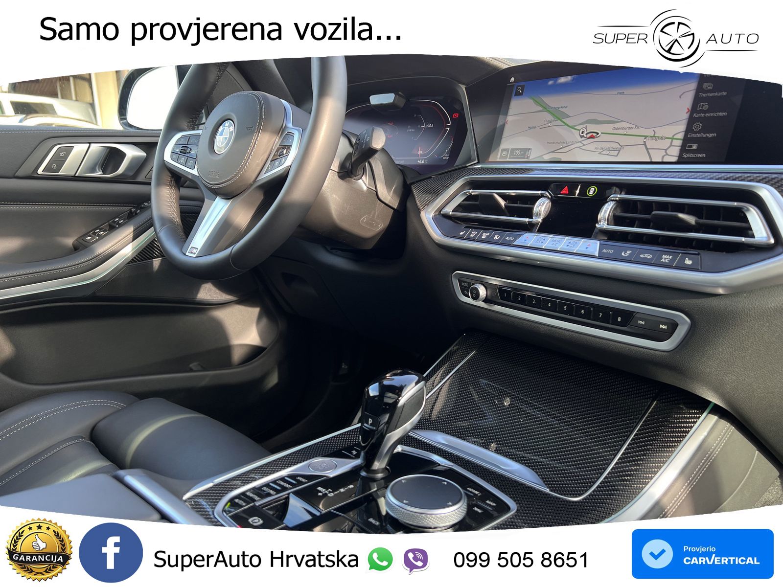 BMW X5 30d (286 KS) xDrive Steptronic M Sport ZRAČNI+ACC+GR SJED+KAM+PANO
