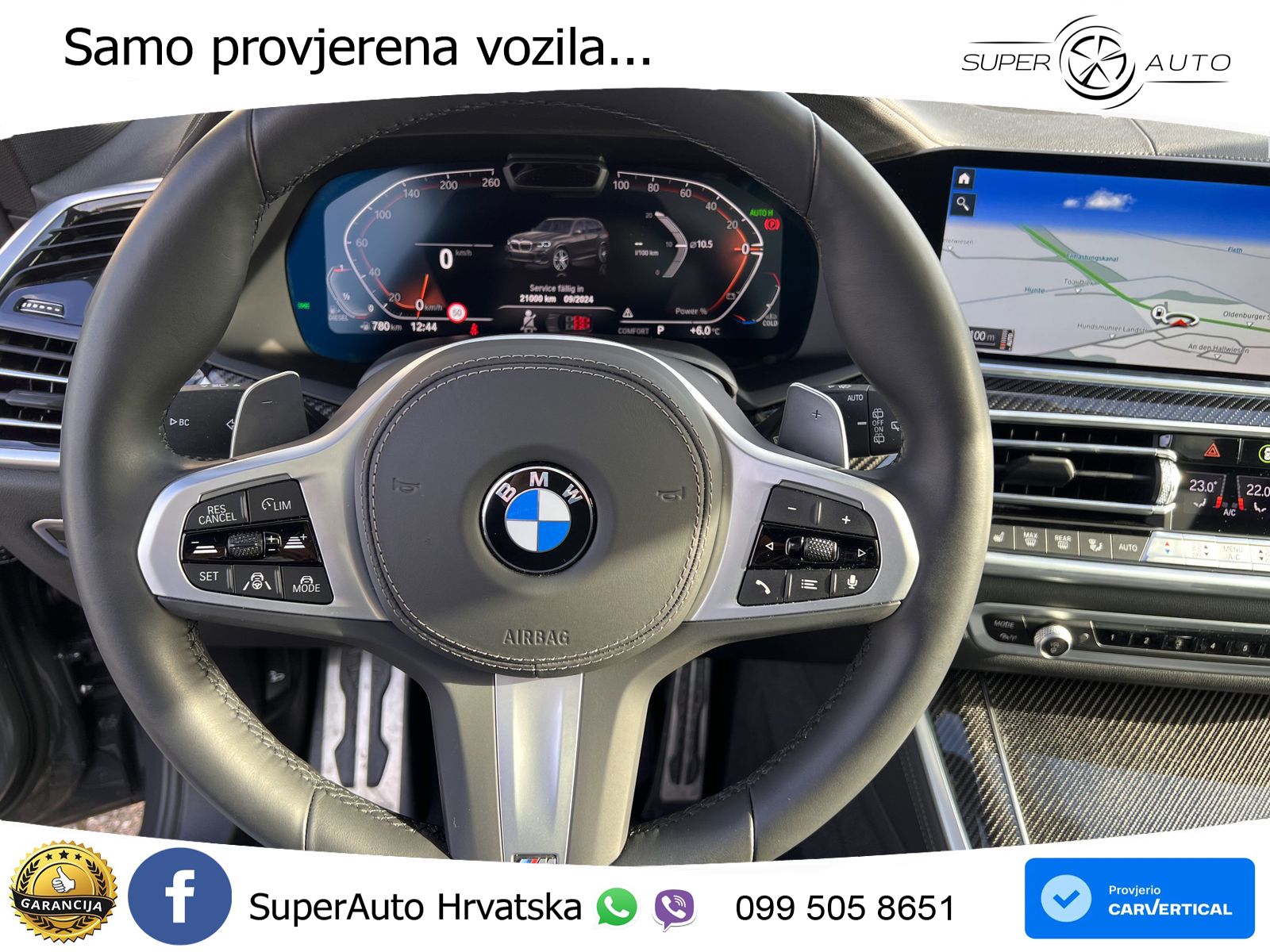 BMW X5 30d (286 KS) xDrive Steptronic M Sport ZRAČNI+ACC+GR SJED+KAM+PANO