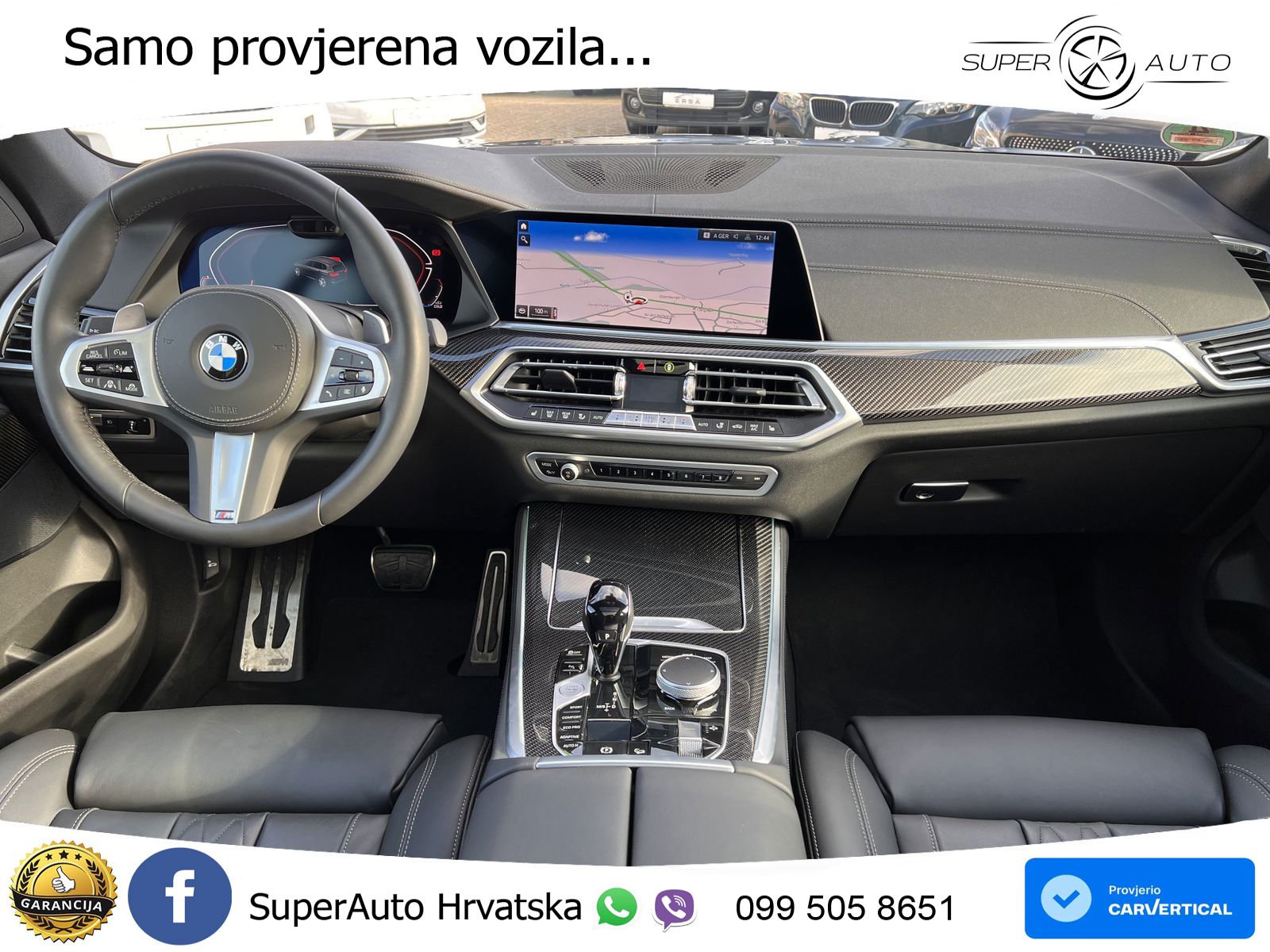 BMW X5 30d (286 KS) xDrive Steptronic M Sport ZRAČNI+ACC+GR SJED+KAM+PANO