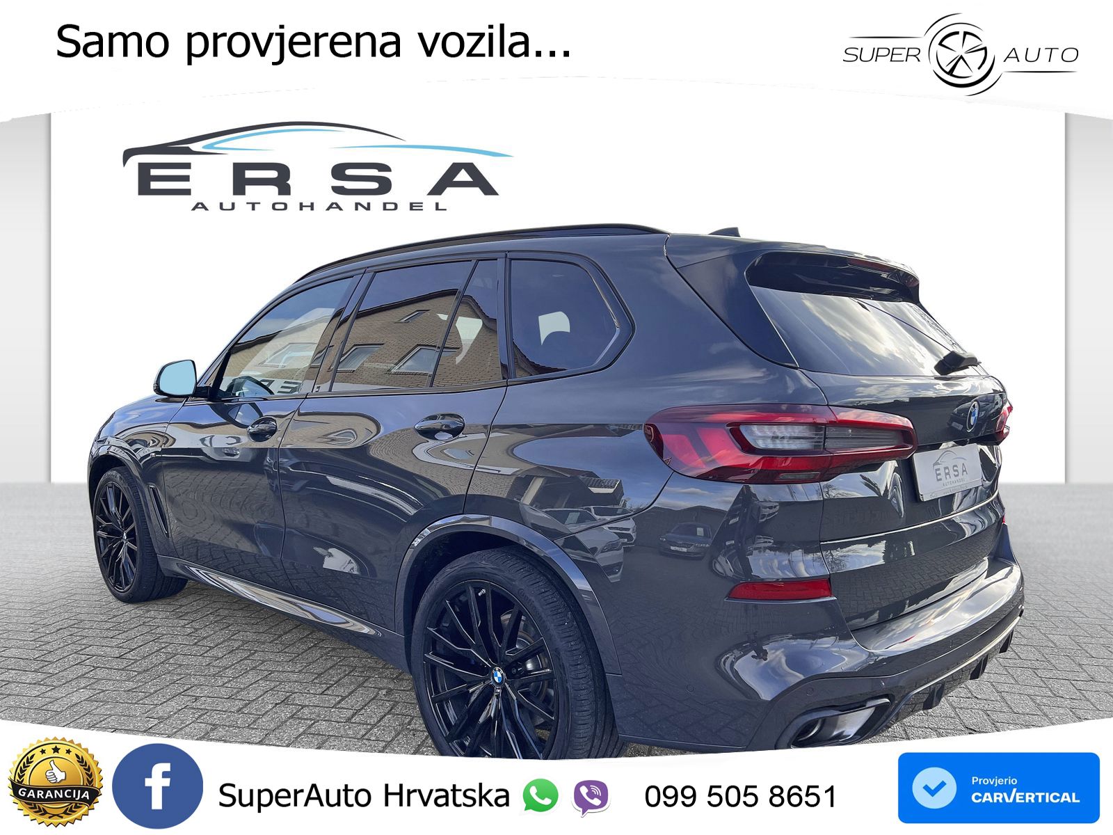 BMW X5 30d (286 KS) xDrive Steptronic M Sport ZRAČNI+ACC+GR SJED+KAM+PANO