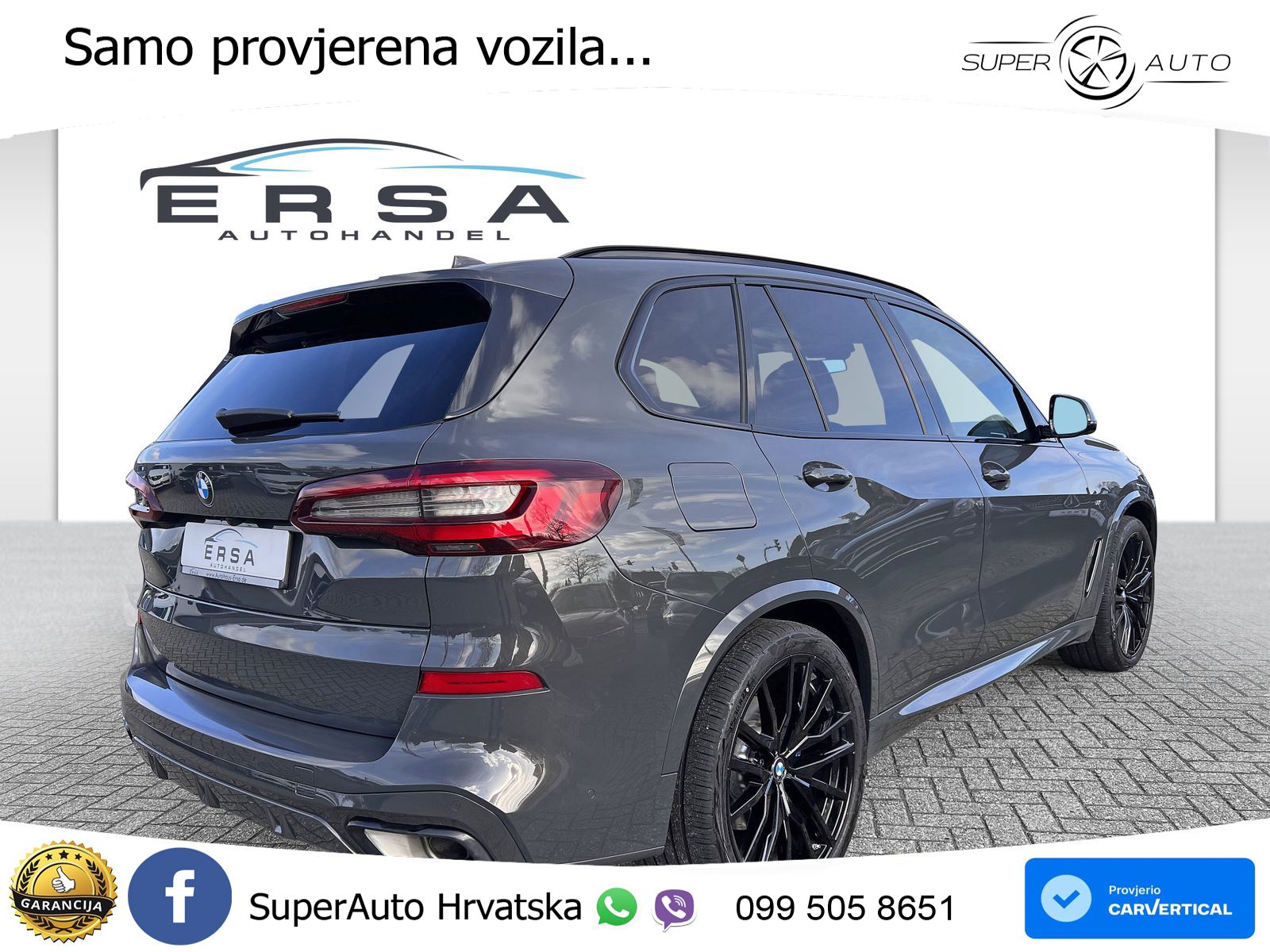 BMW X5 30d (286 KS) xDrive Steptronic M Sport ZRAČNI+ACC+GR SJED+KAM+PANO