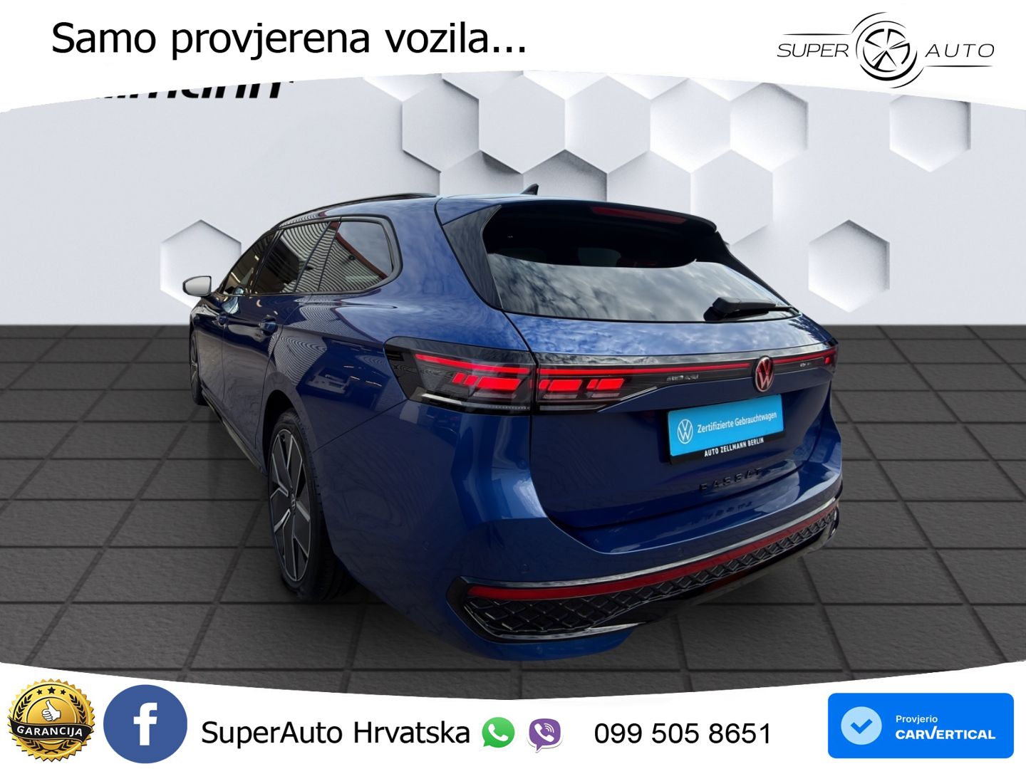 Volkswagen Passat Variant 1.5 TSI (204 KS) eHybrid DSG R-Line LED+GR SJED+ACC
